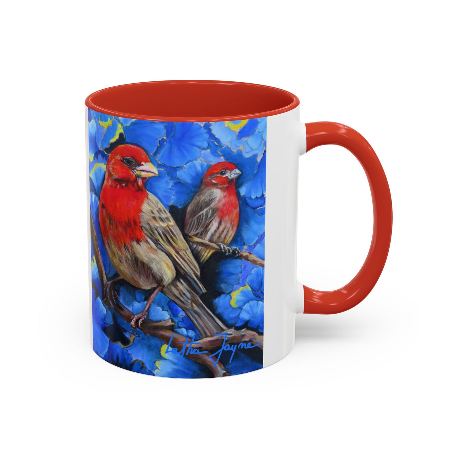 Finches Coffee Mug, 11oz