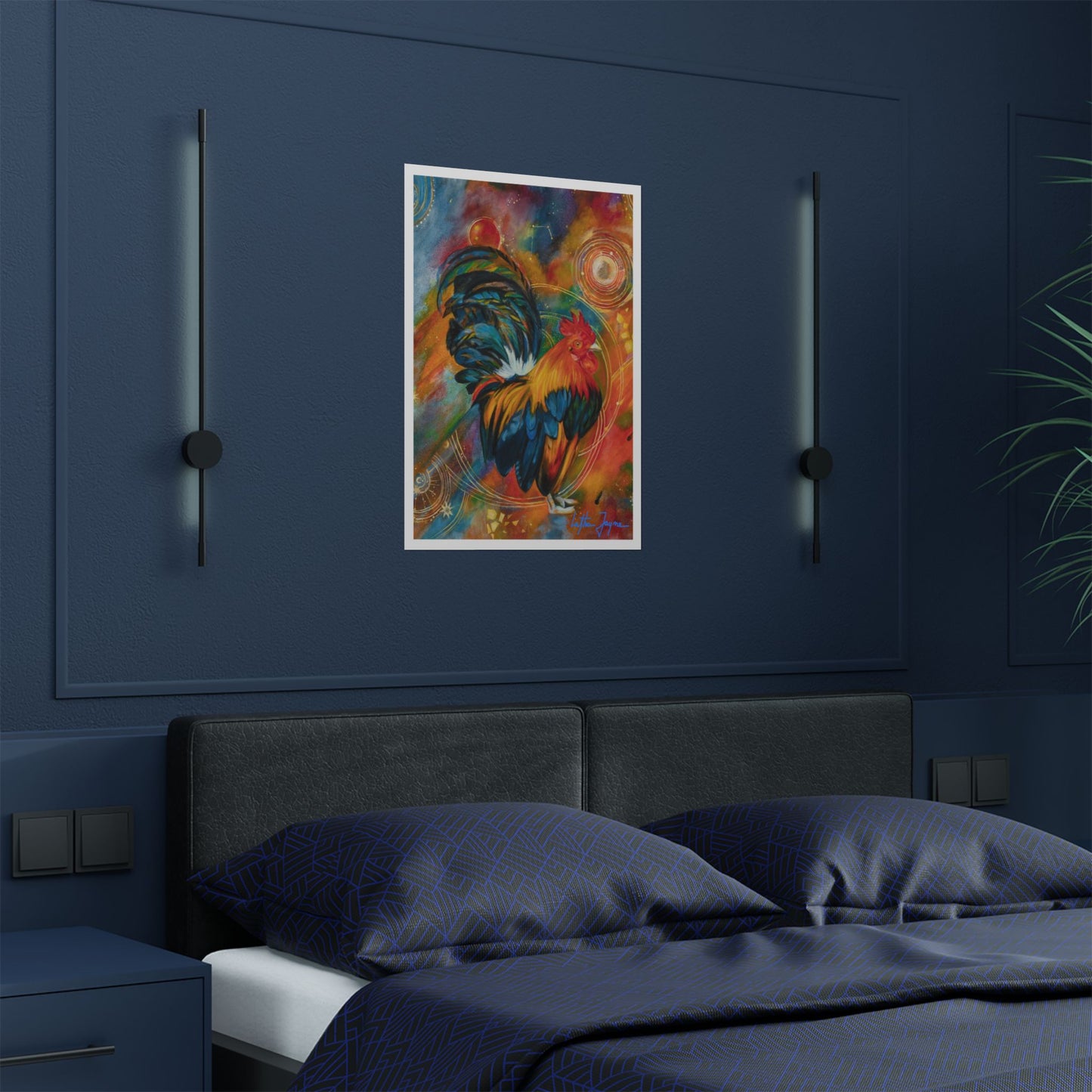 Cosmic Chicken Fine Art Print