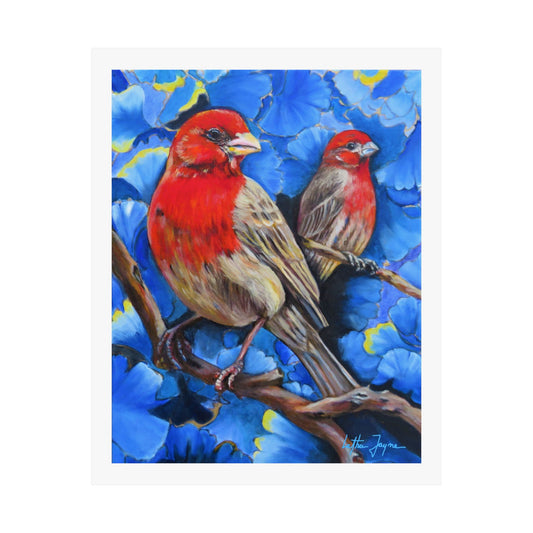 Finches Fine Art Print