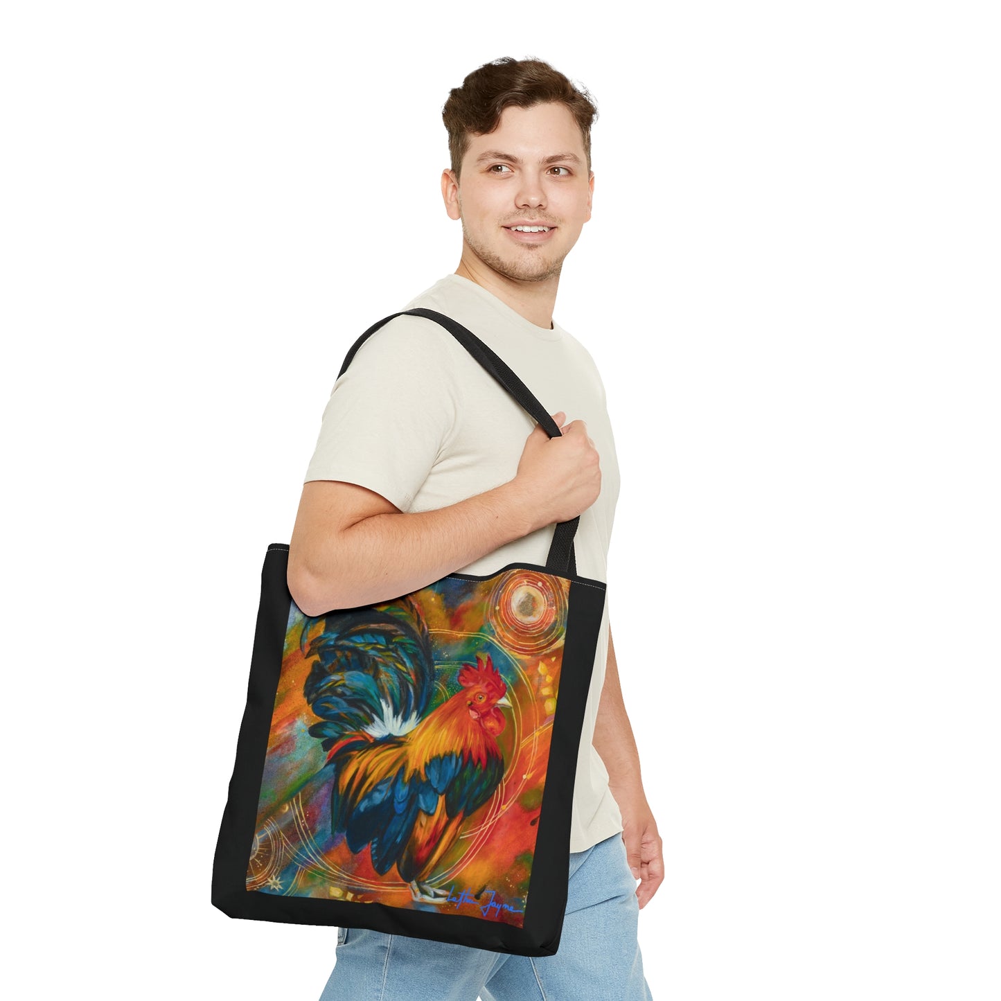 Cosmic Chicken Tote Bag