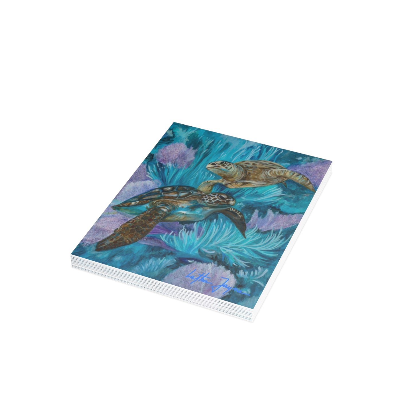 Sea Turtle Boogie Postcard Bundles (envelopes included)