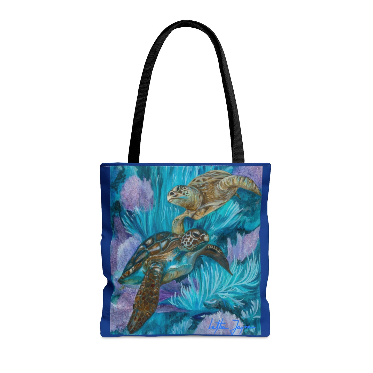 Sea Turtle Boogie Tote Bag