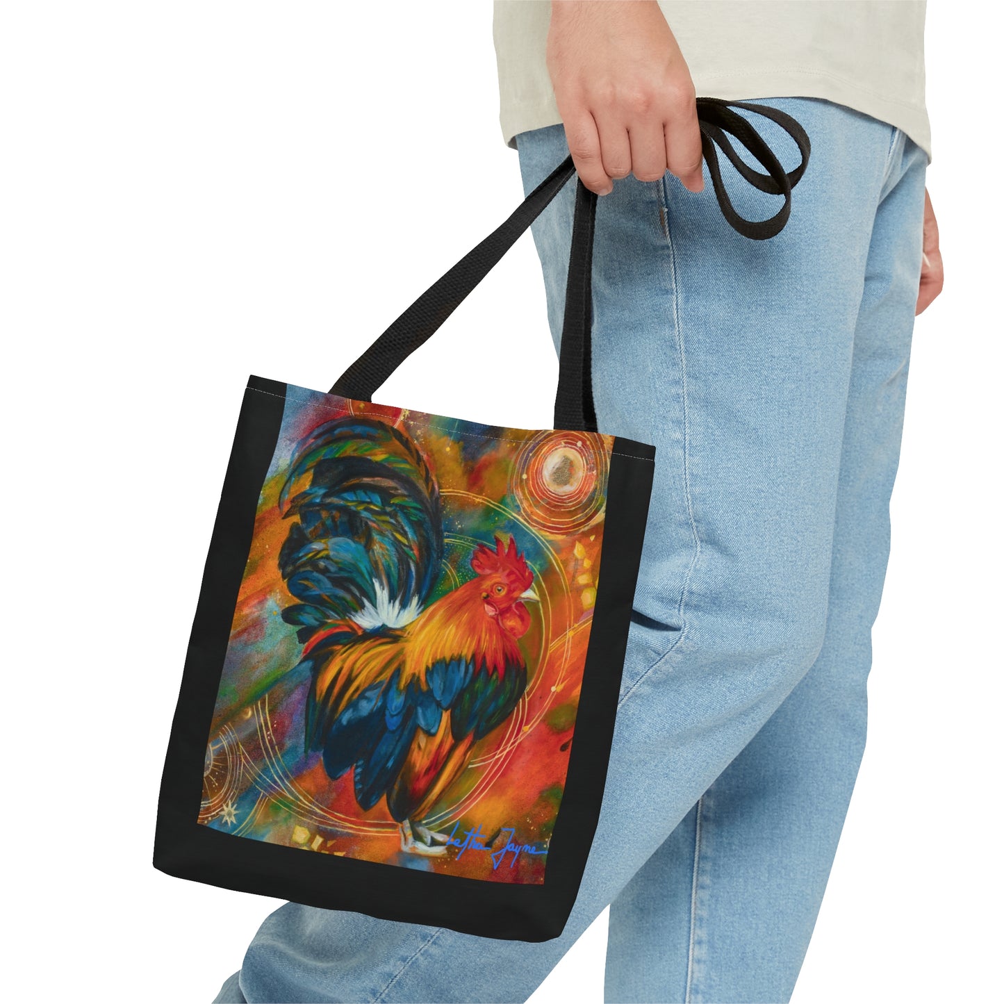 Cosmic Chicken Tote Bag