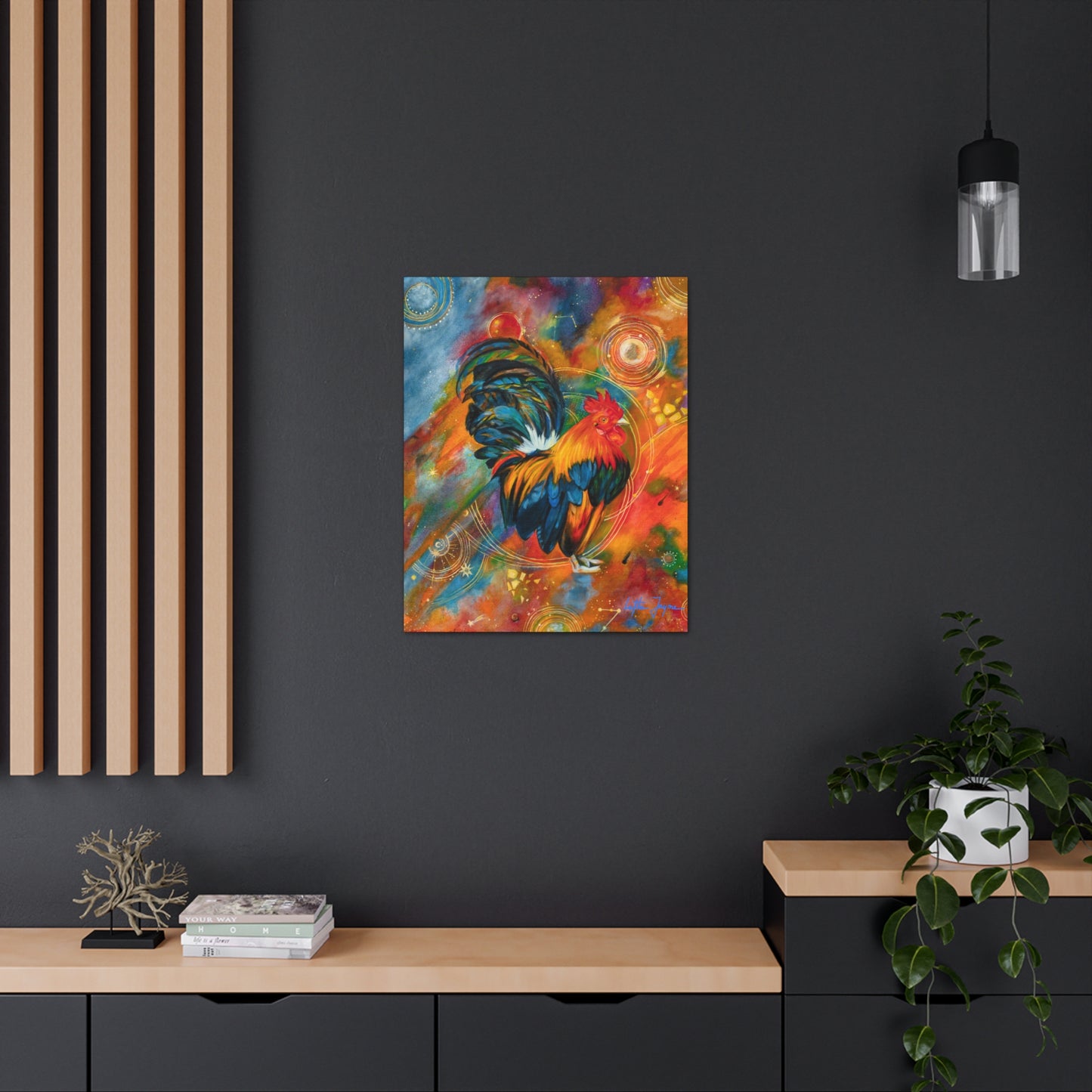 Cosmic Chicken Fine Art Print