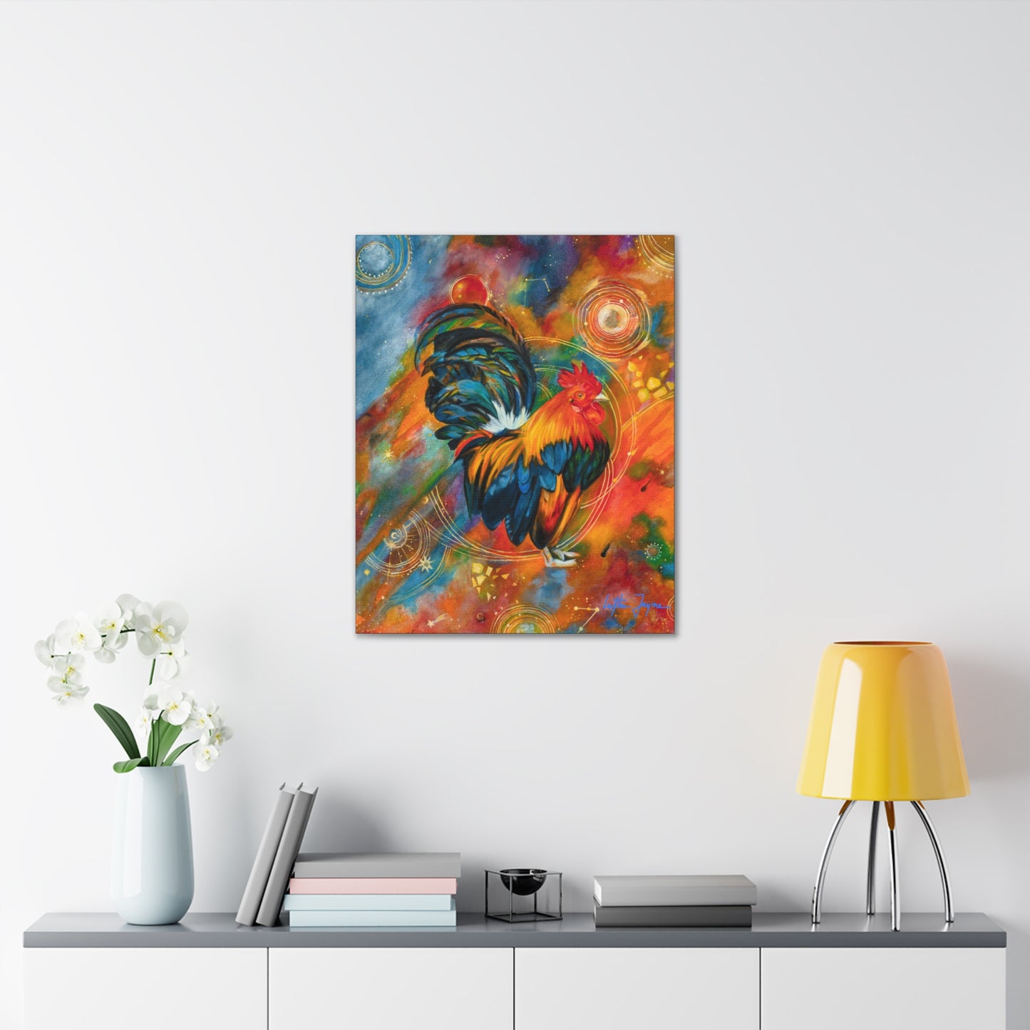 Cosmic Chicken Fine Art Print