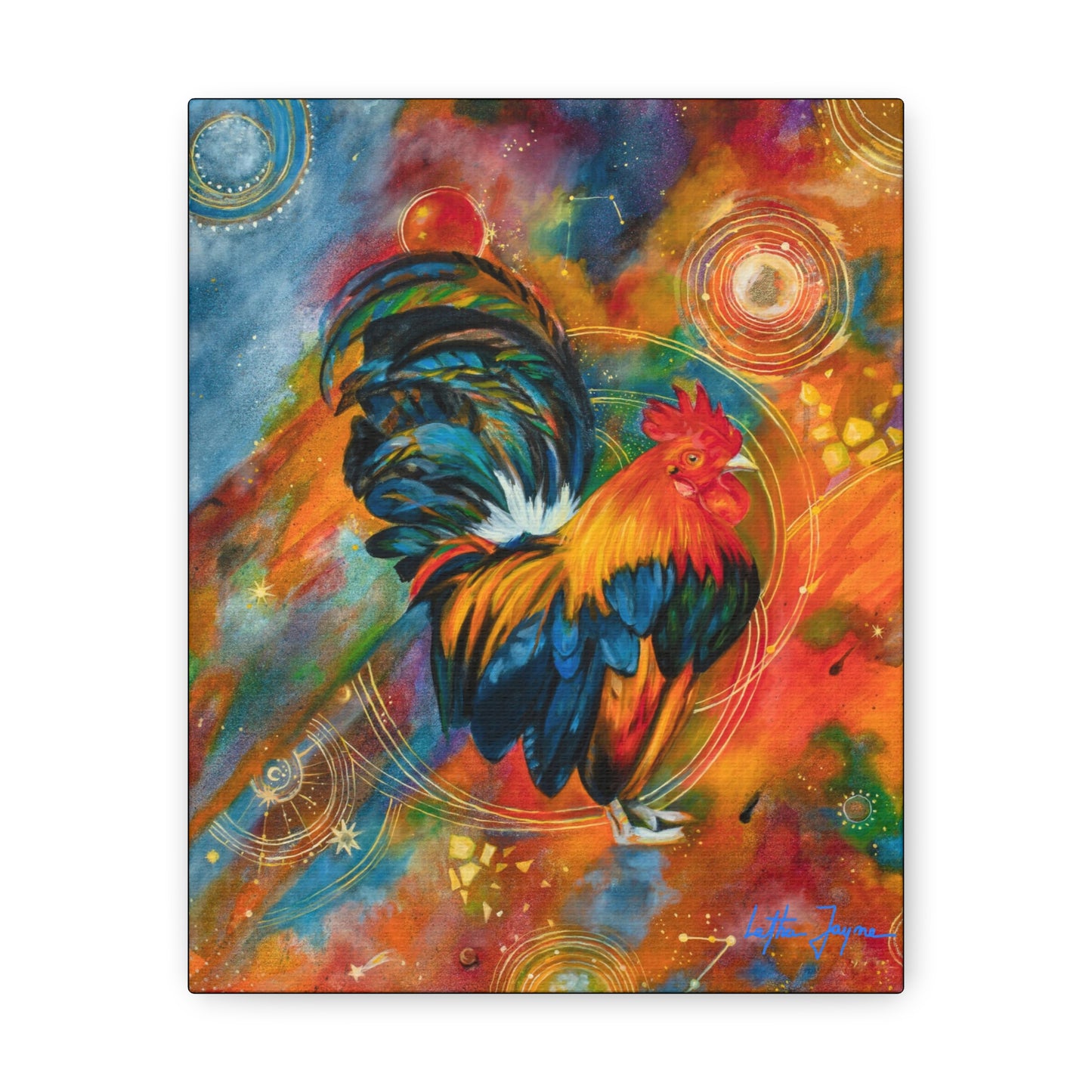 Cosmic Chicken Fine Art Print