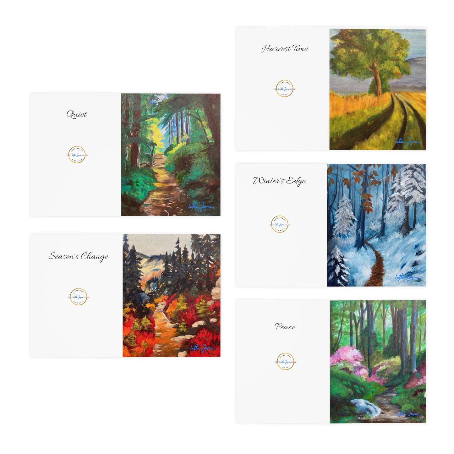 Pathways Multi-Design Greeting Cards (5-Pack)