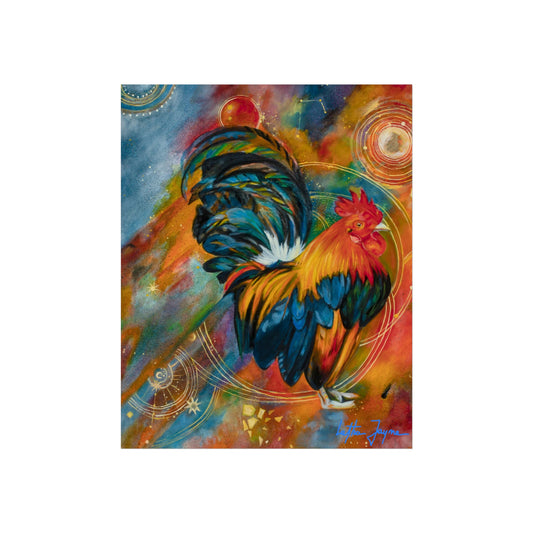 Cosmic Chicken Fine Art Print