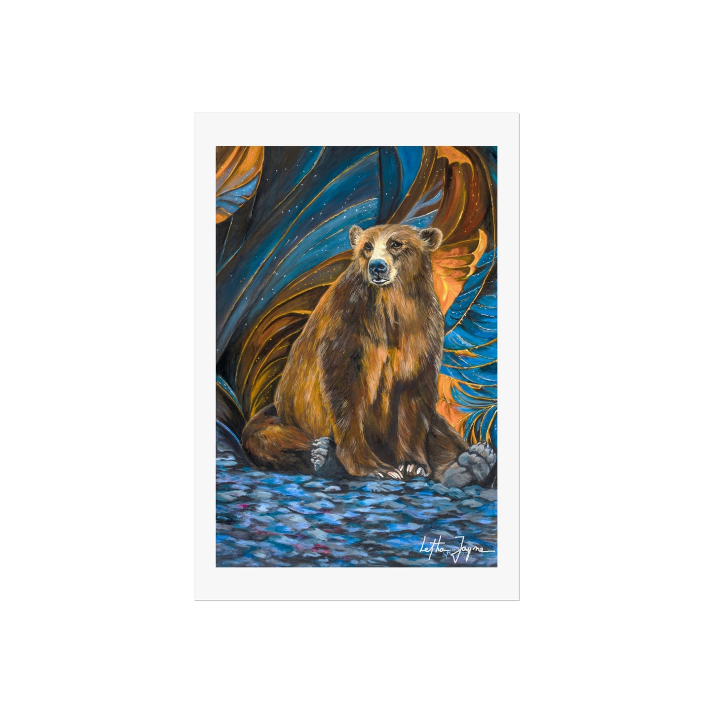 Kodiak Brown Fine Art Print