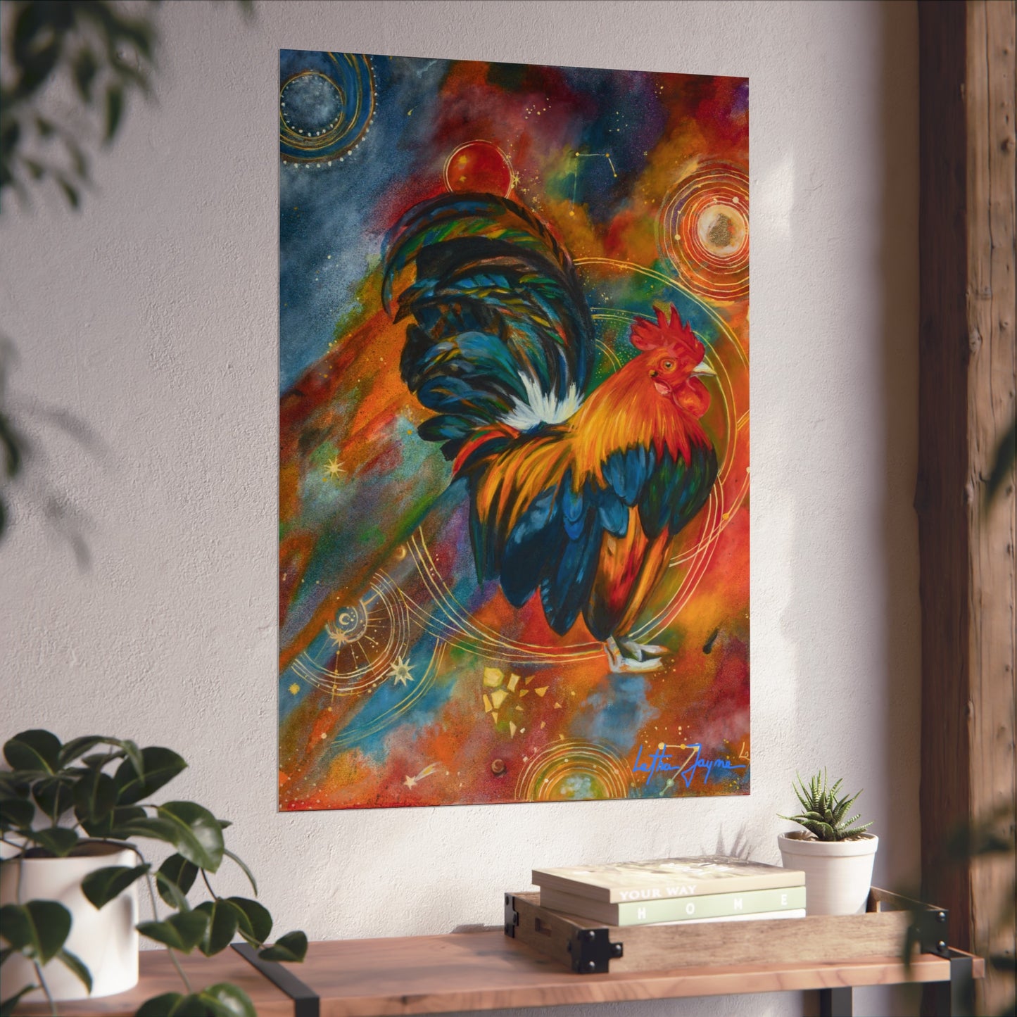 Cosmic Chicken Fine Art Print