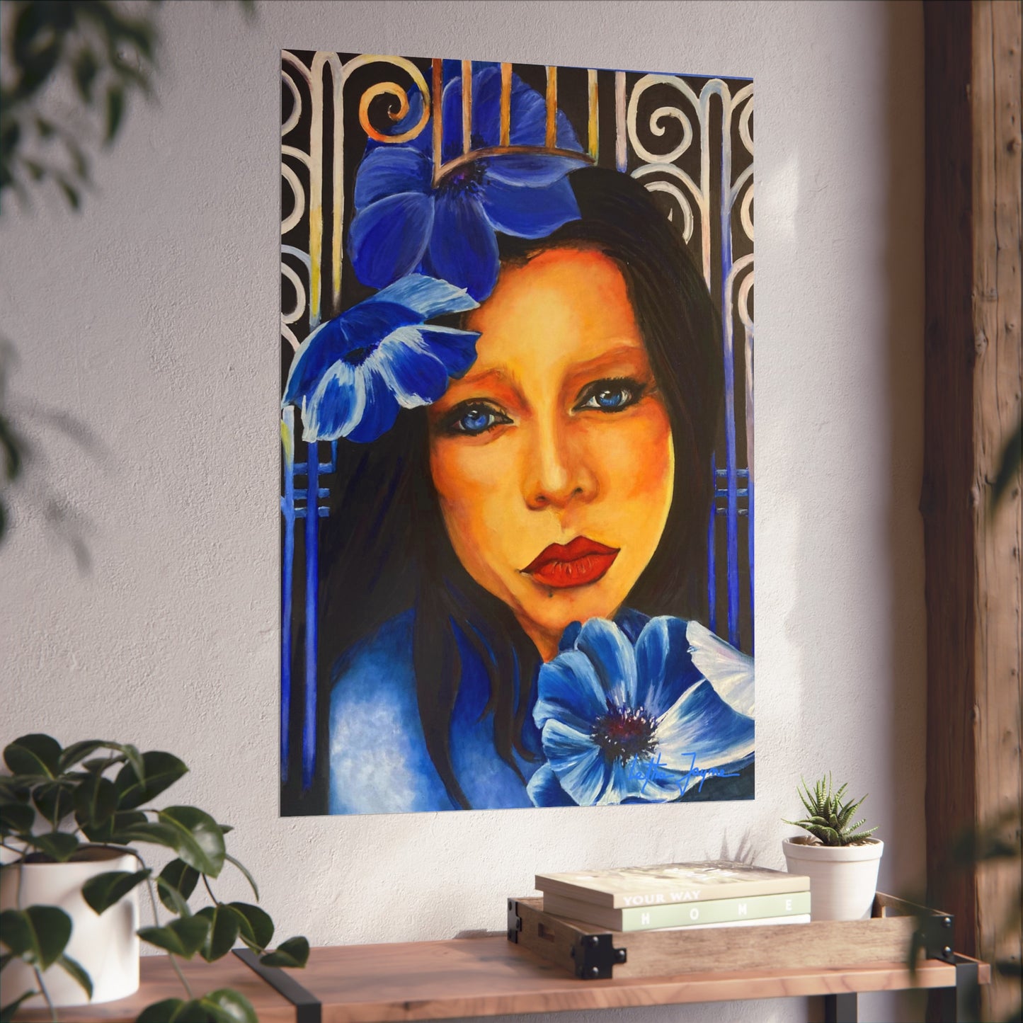 "Am I Blue?" Fine Art Print