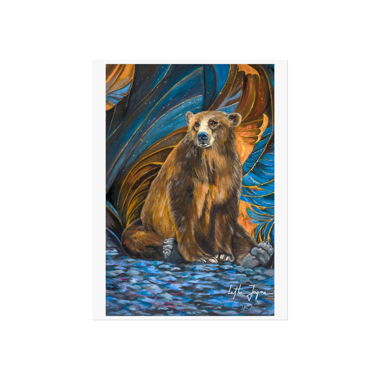 Kodiak Brown Fine Art Print