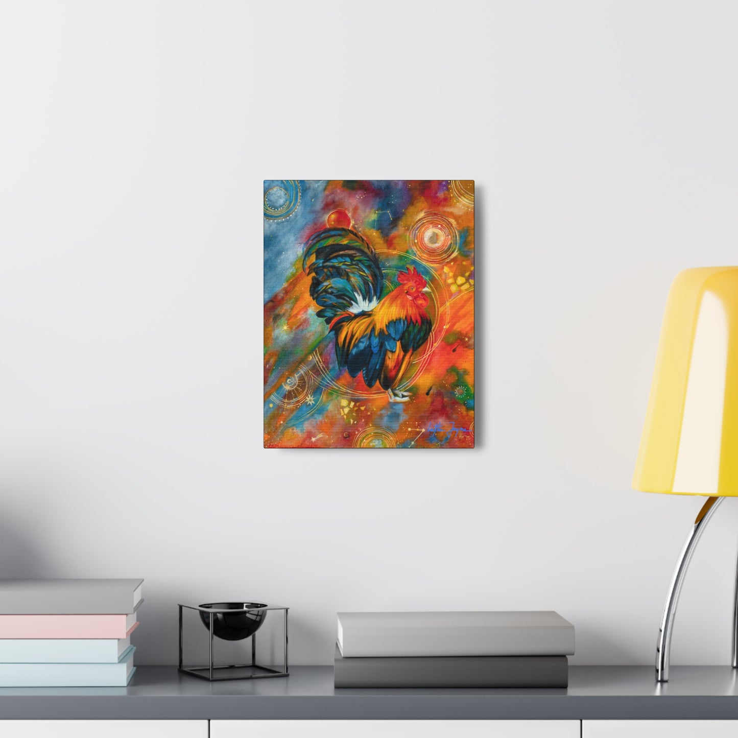 Cosmic Chicken Fine Art Print