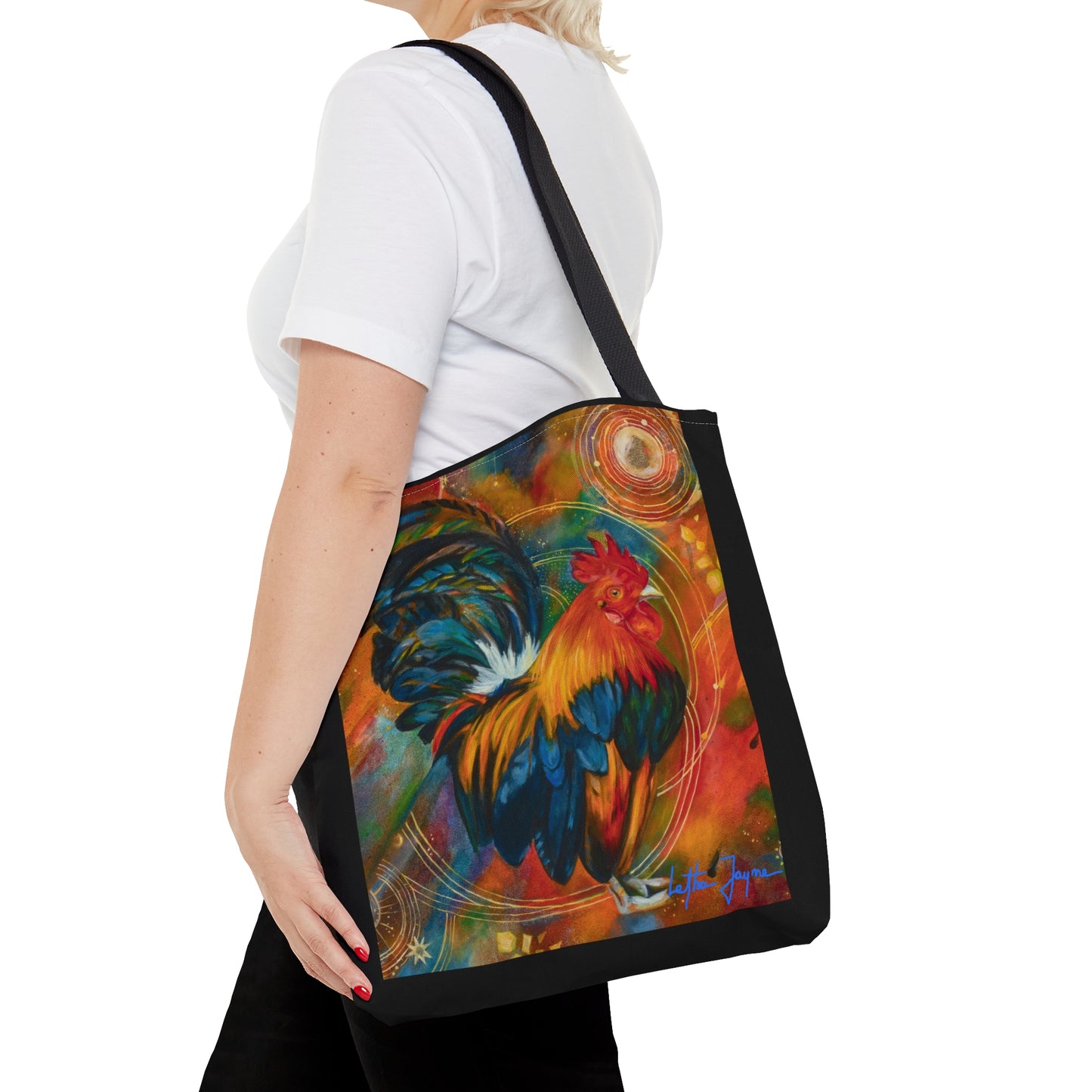 Cosmic Chicken Tote Bag