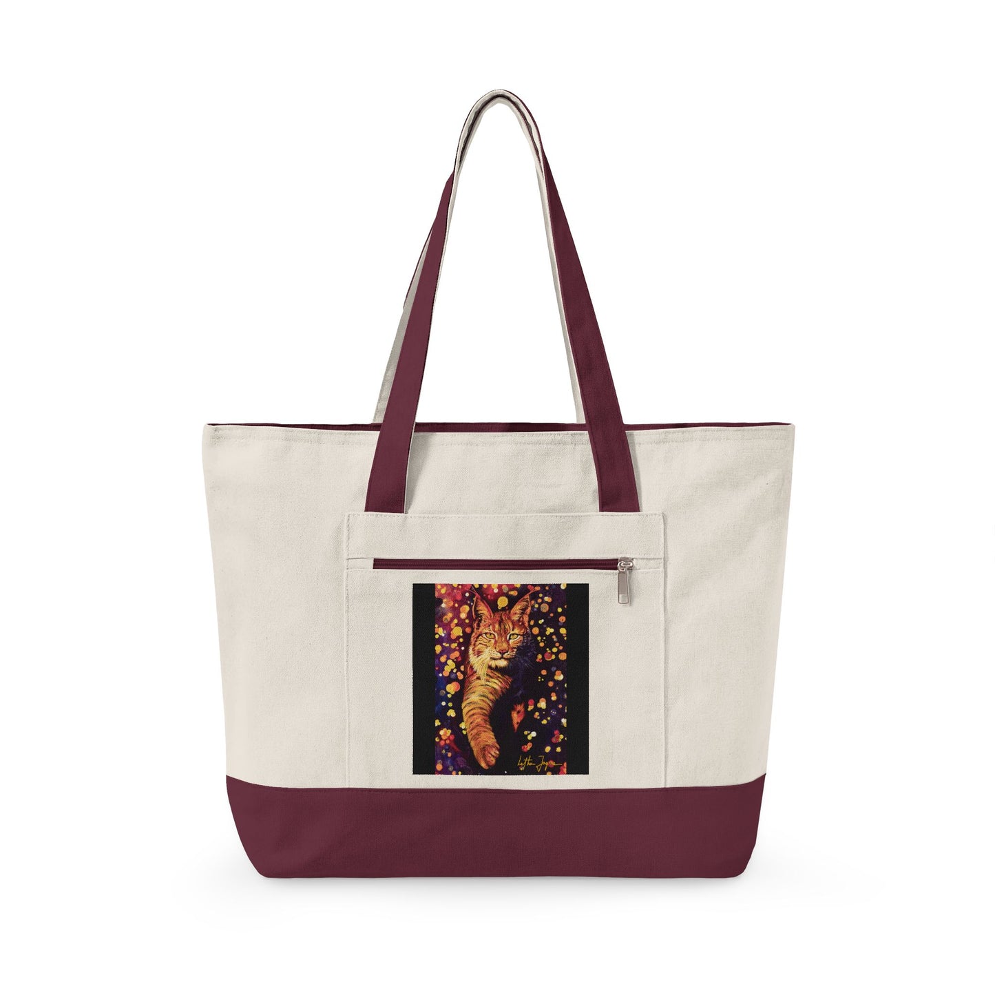 Alter Ego-Zippered Canvas Tote