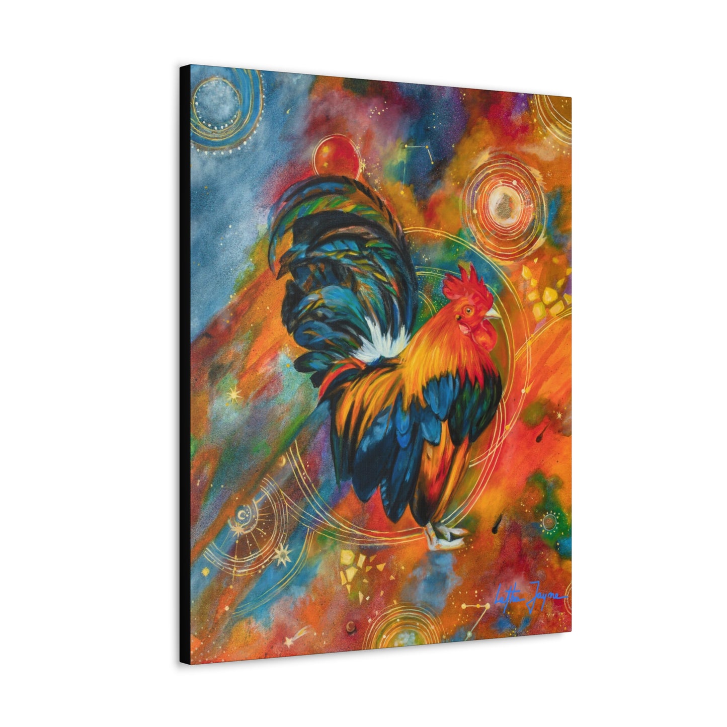 Cosmic Chicken Fine Art Print