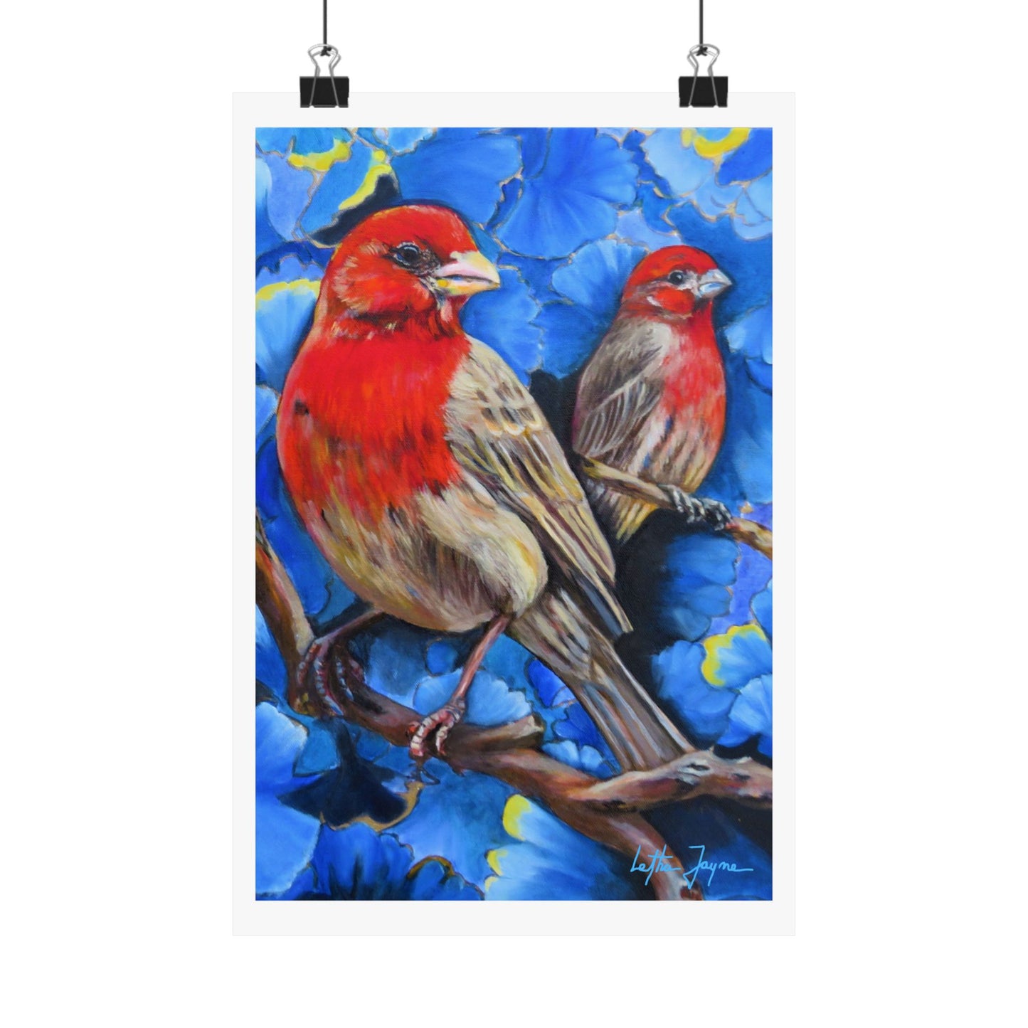 Finches Fine Art Print