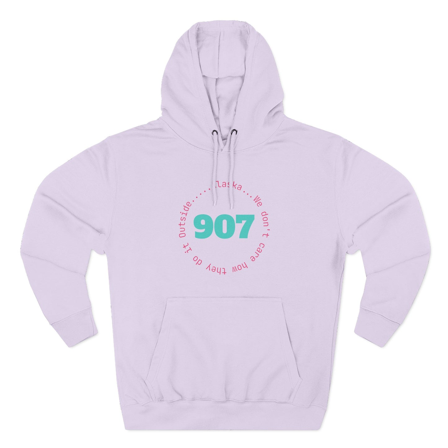 907 Fleece Hoodie — Retro Graphic Pullover