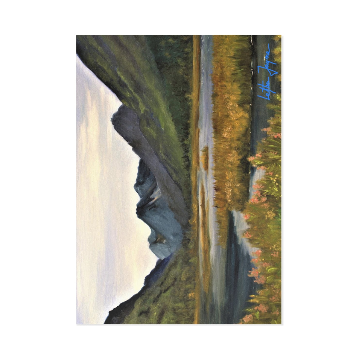 Tern Lake Fine Art Postcard