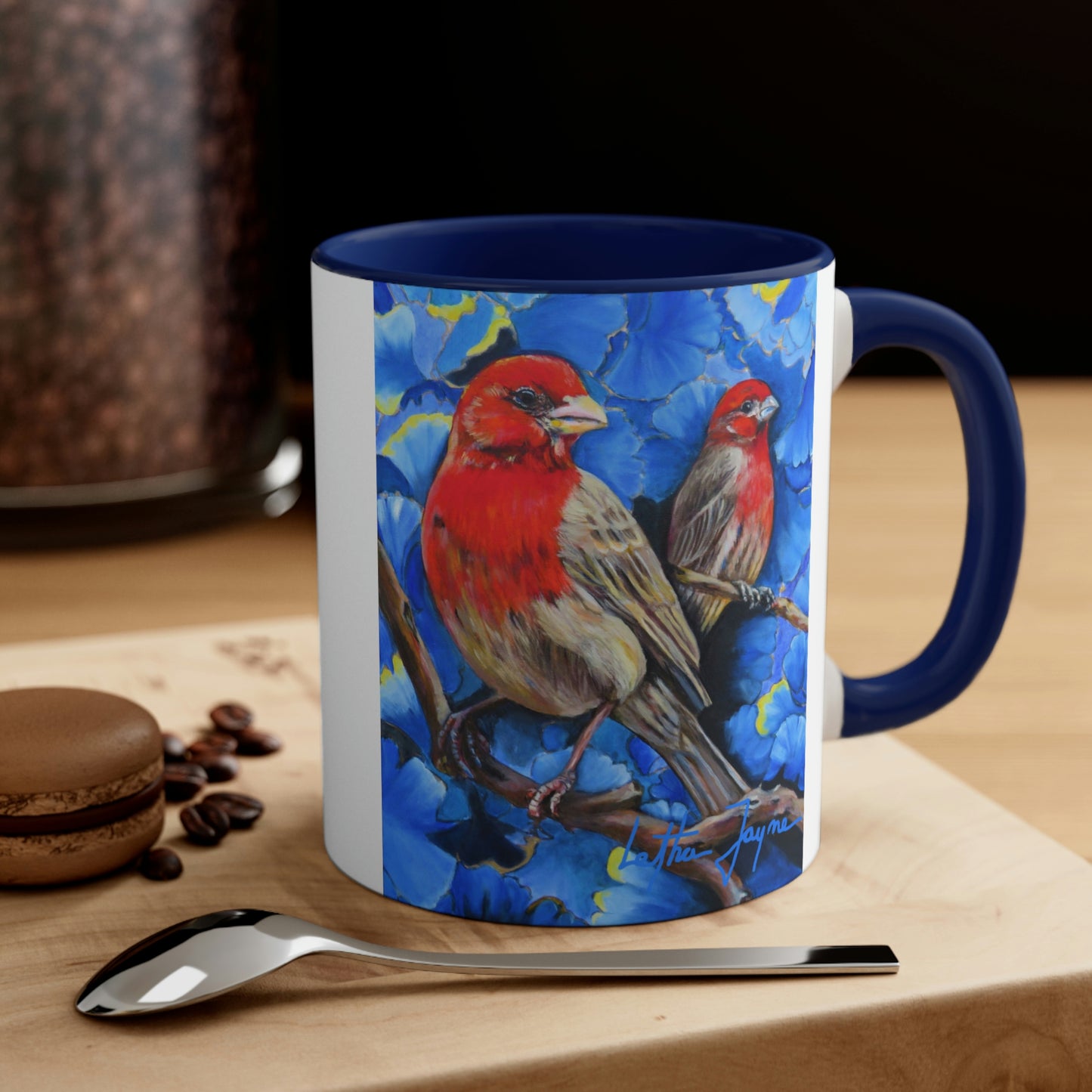 Finches Coffee Mug, 11oz