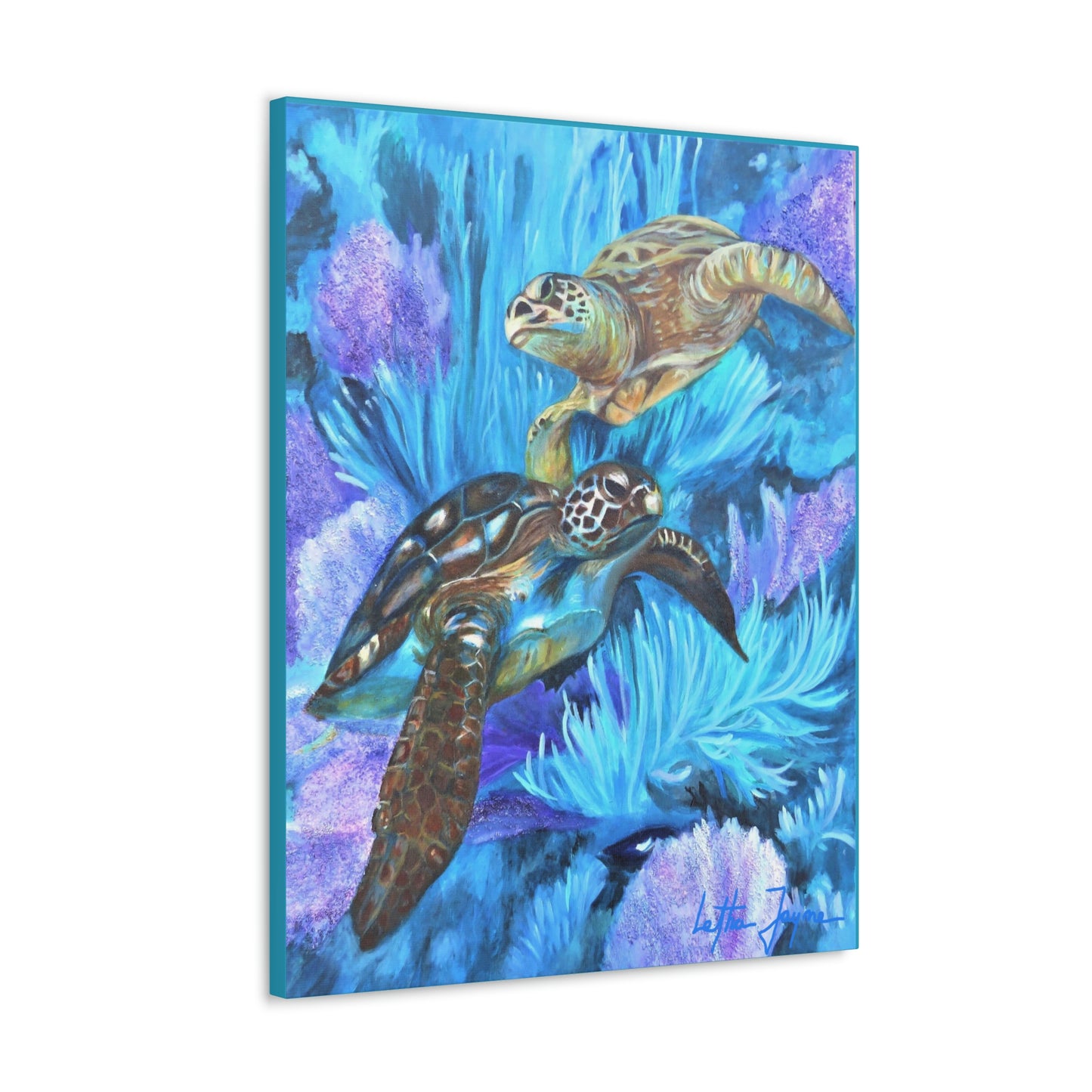 Sea Turtle Boogie Fine Art Print