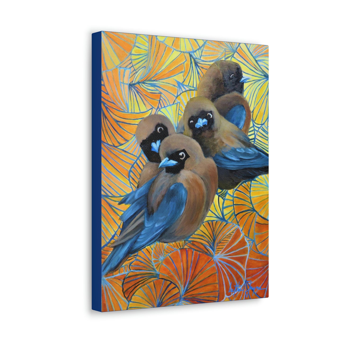 Wood Swallows Fine Art Print