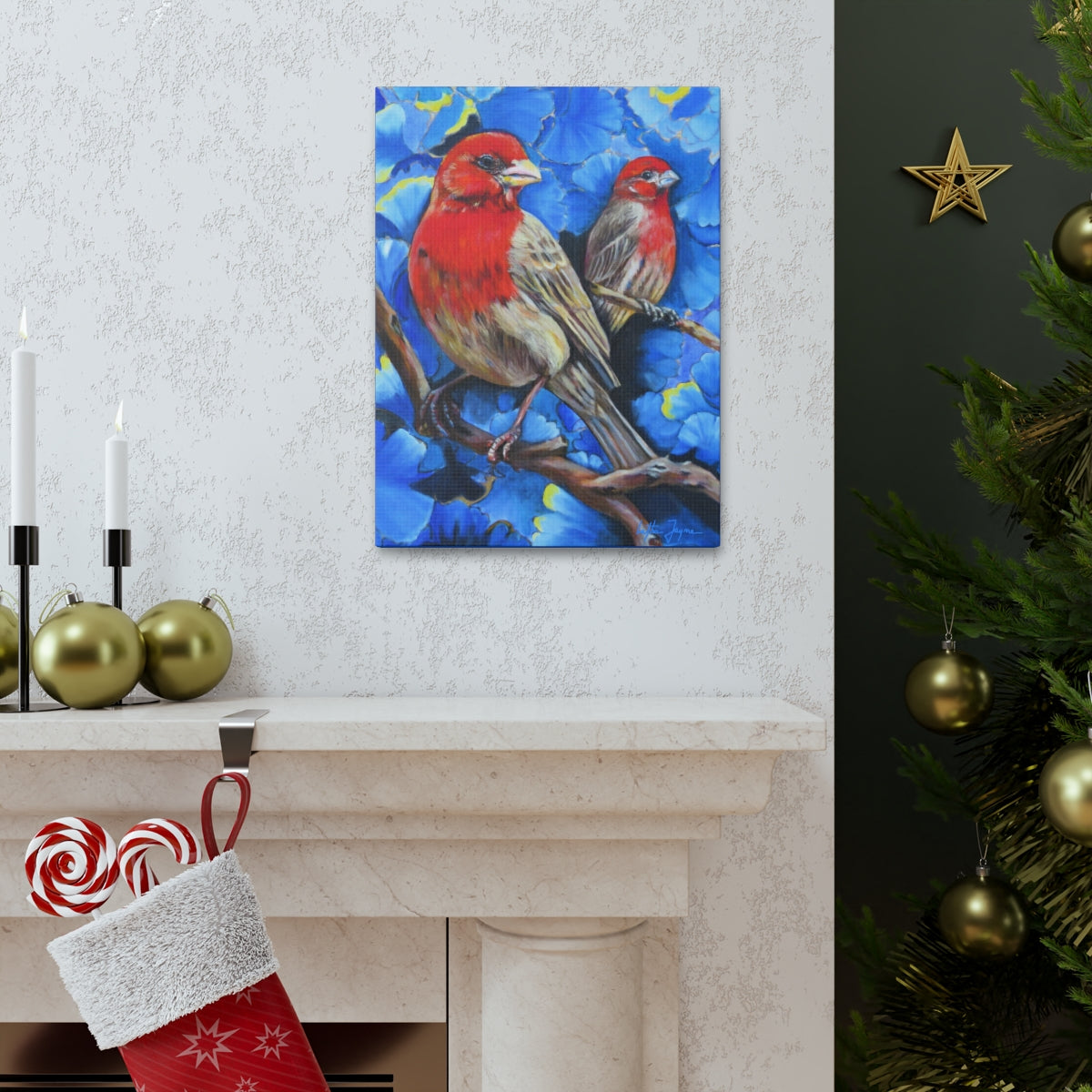 Finches Fine Art Print