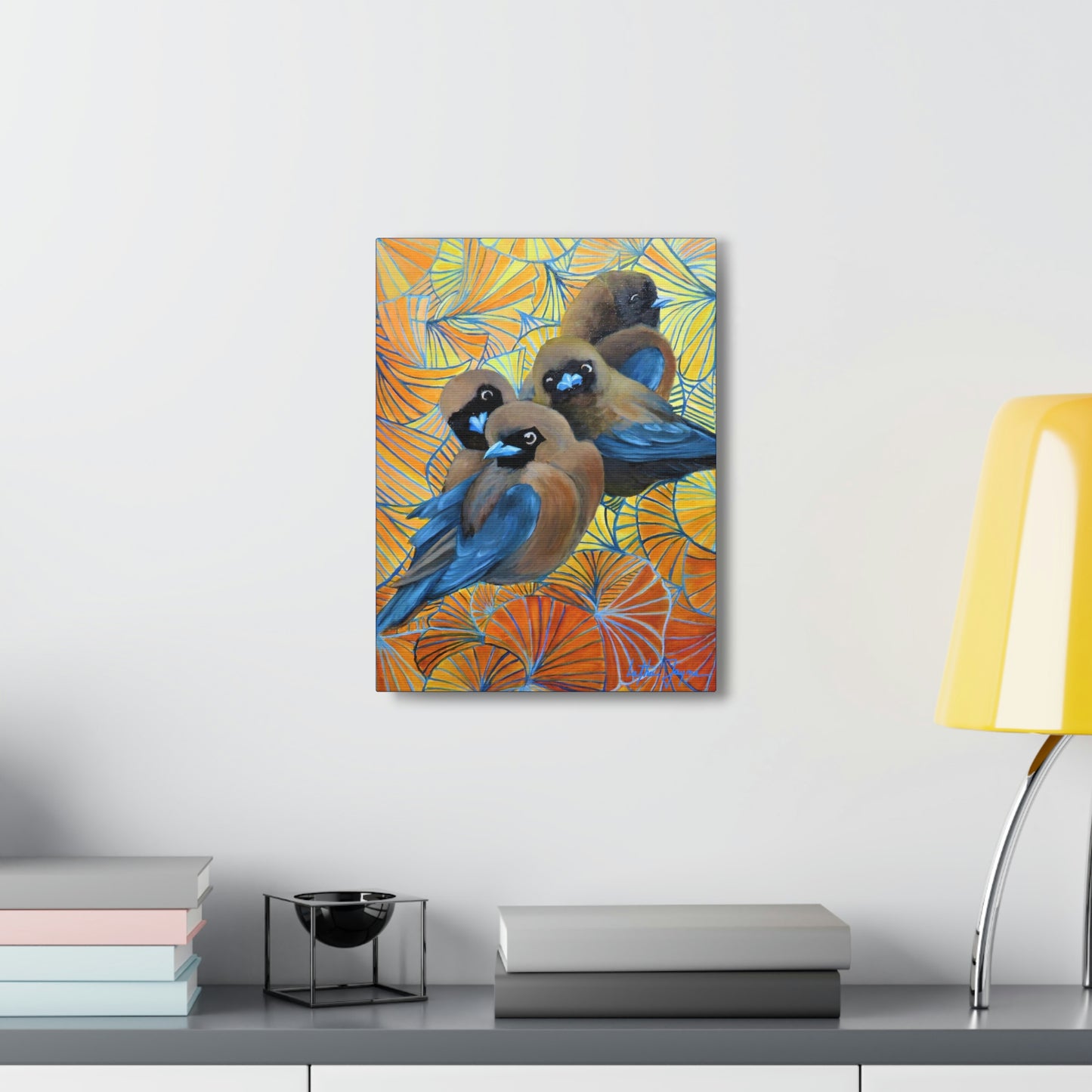 Wood Swallows Fine Art Print