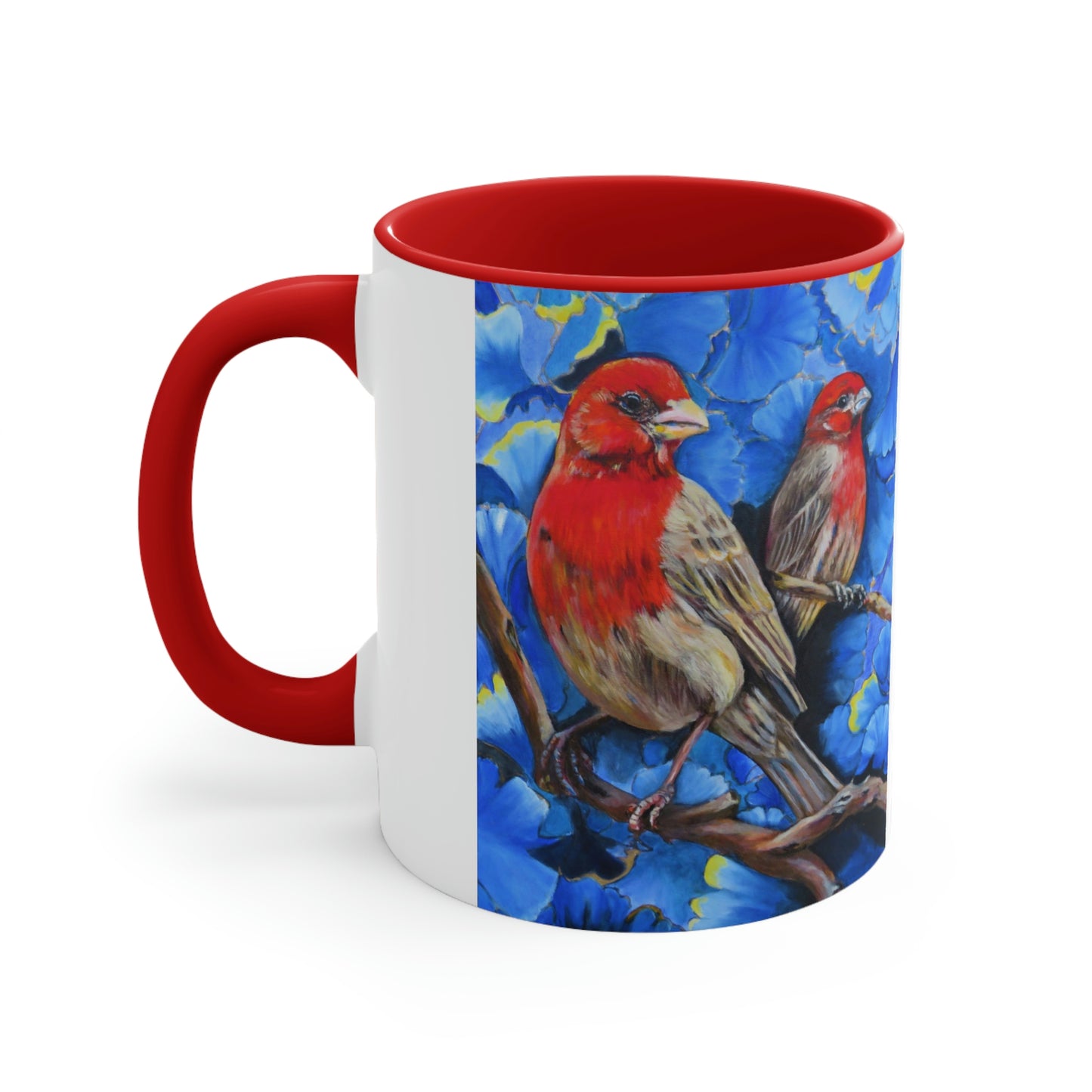 Finches Coffee Mug, 11oz