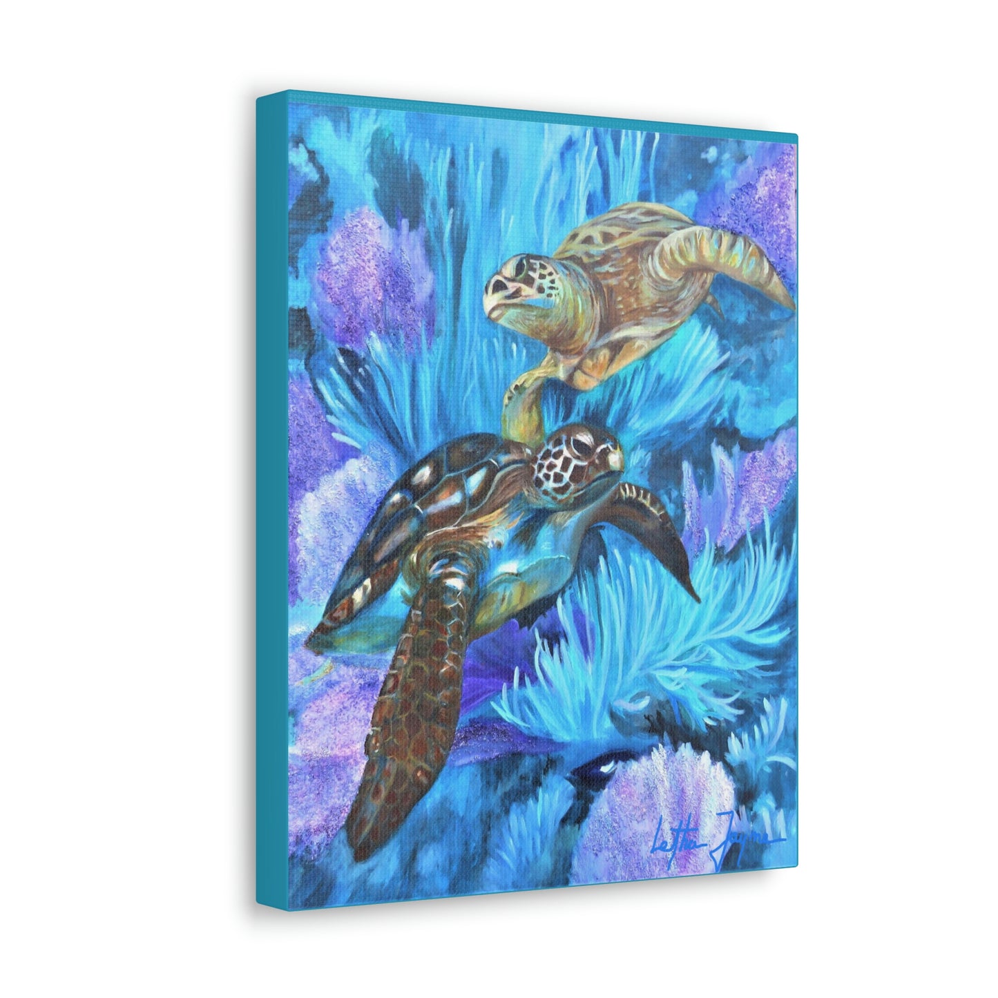 Sea Turtle Boogie Fine Art Print