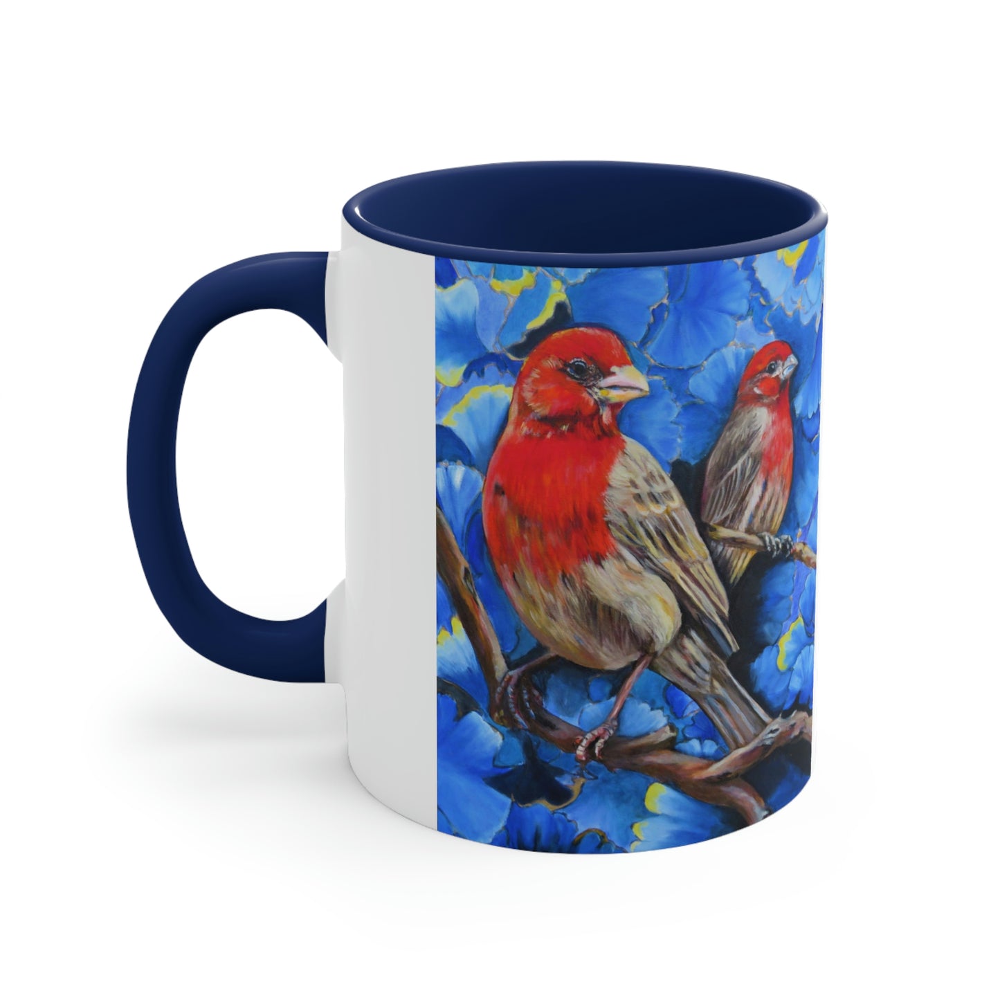 Finches Coffee Mug, 11oz