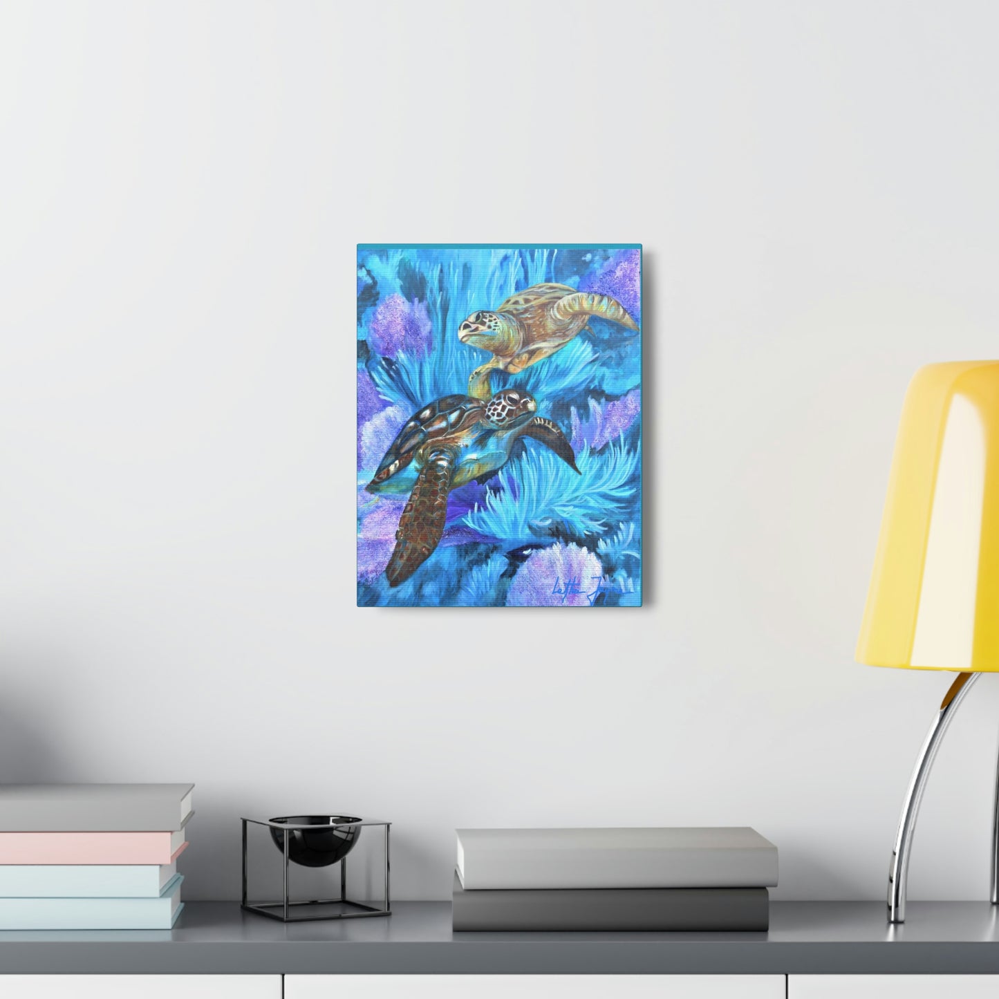 Sea Turtle Boogie Fine Art Print