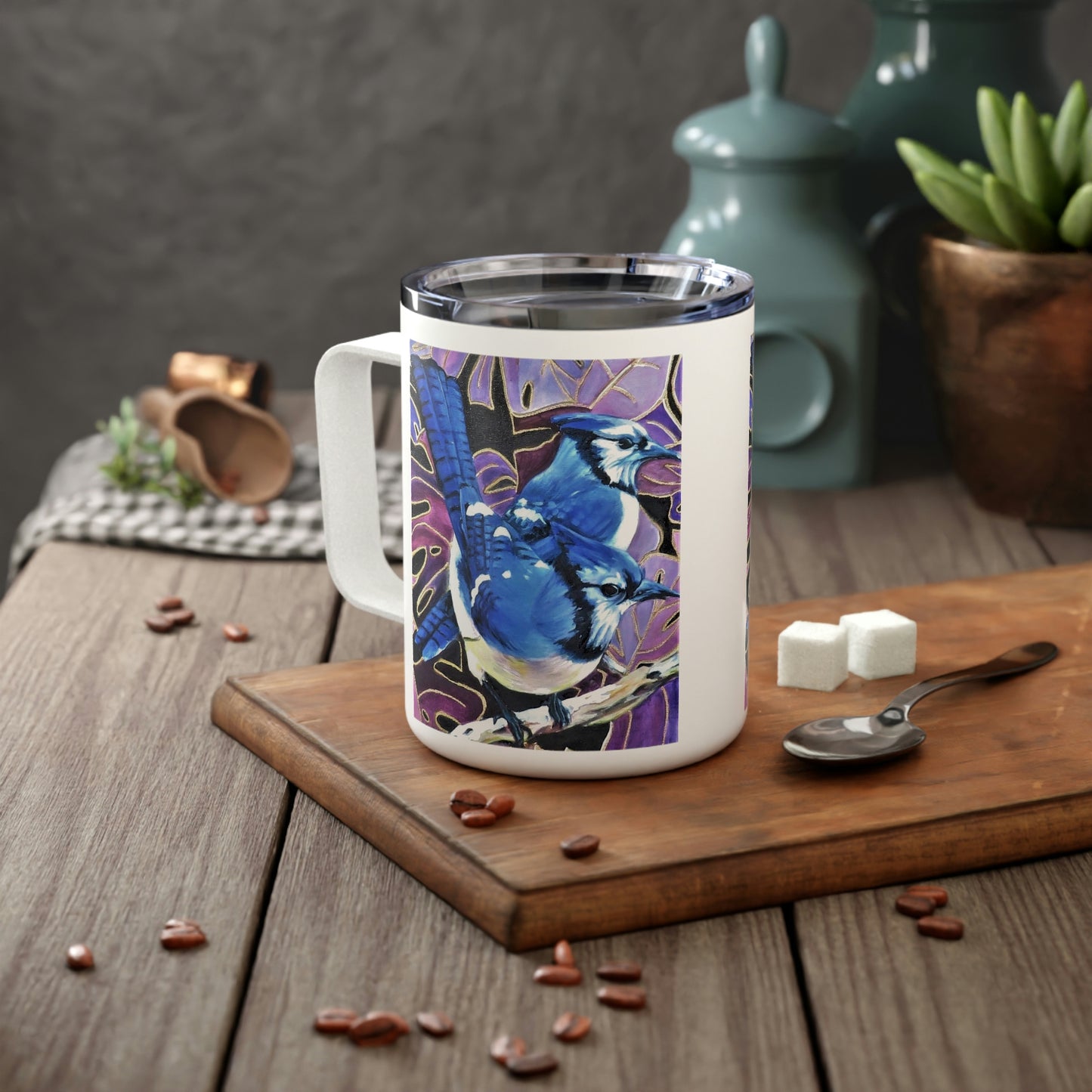 Blue Jays! Insulated Travel Mug, 10oz