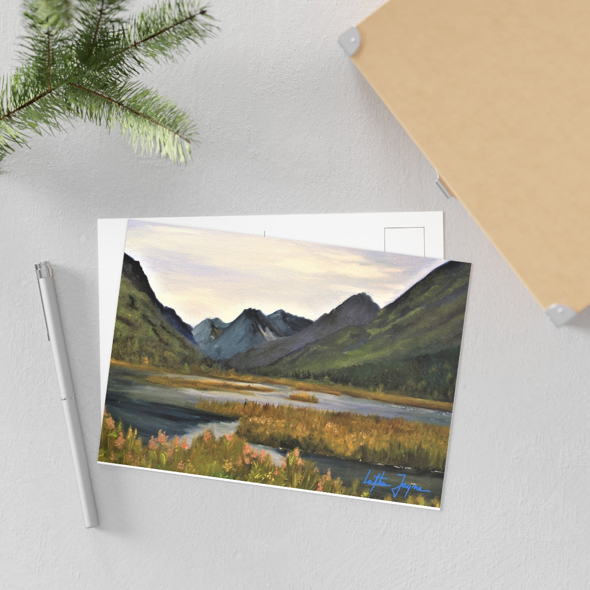 Tern Lake Fine Art Postcard