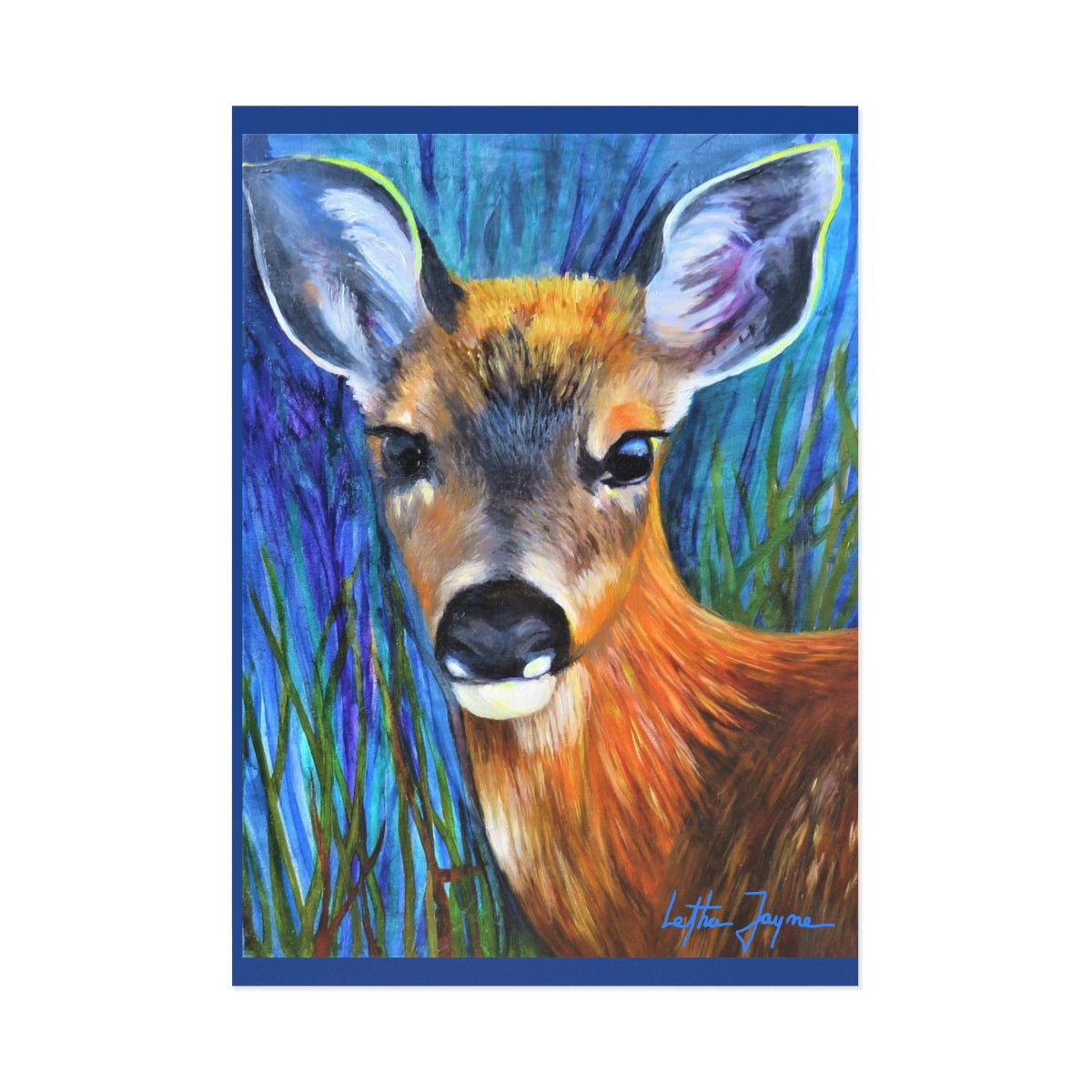 Tip Toe Fine Art Postcard