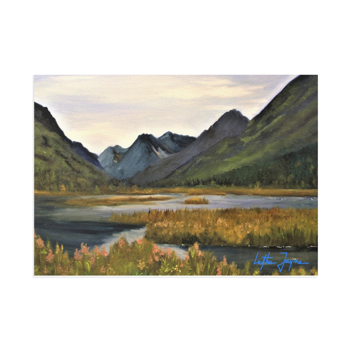 Tern Lake Fine Art Postcard