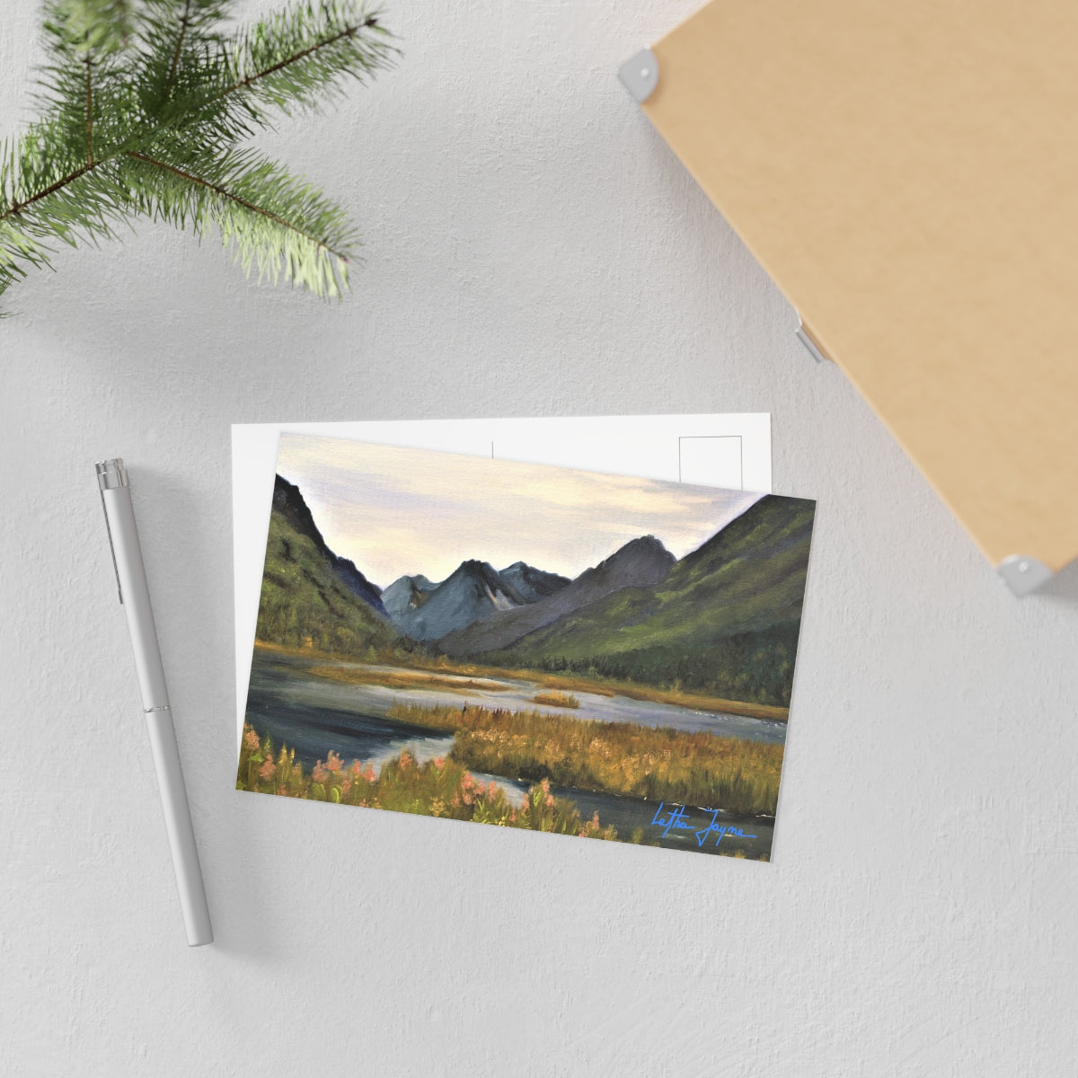 Tern Lake Fine Art Postcard