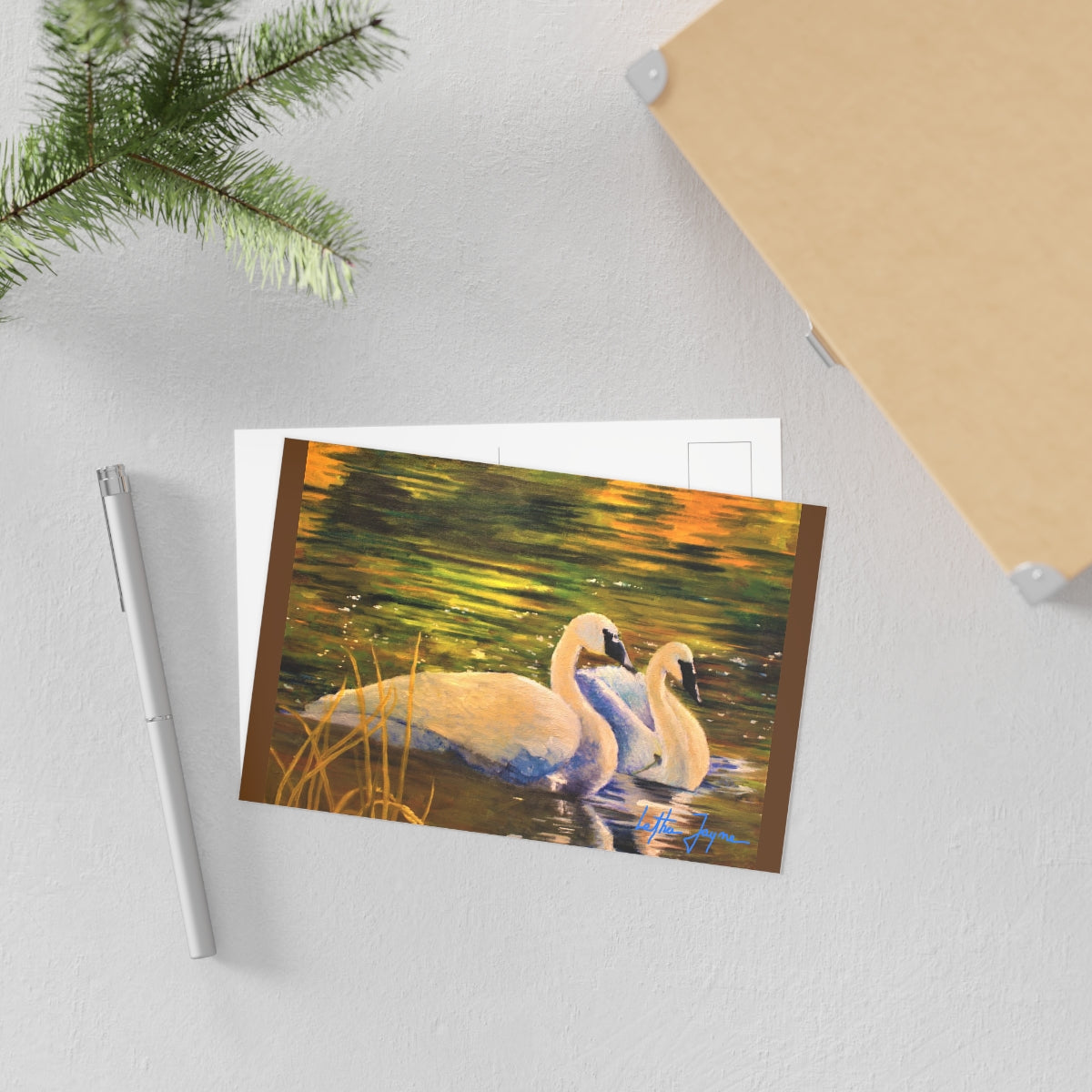 Autumn Grace Fine Art Postcard