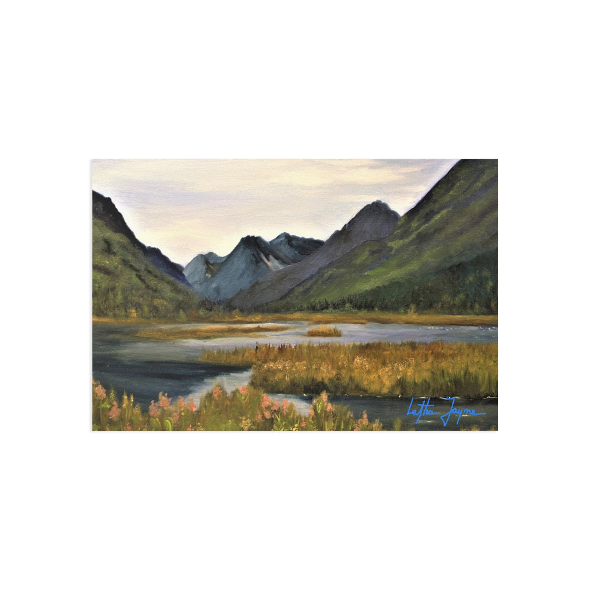 Tern Lake Fine Art Postcard