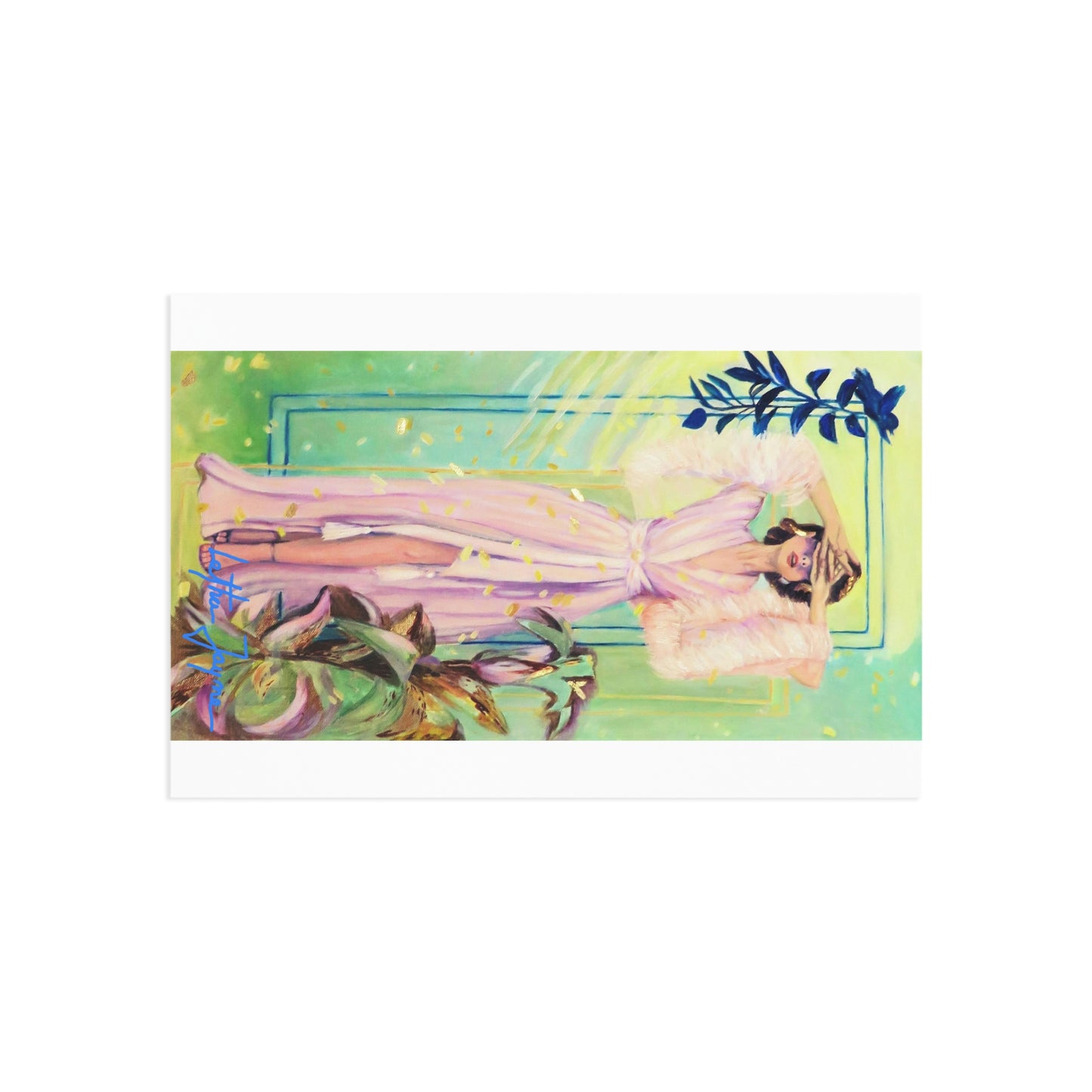 Rhapsody Fine Art Postcard