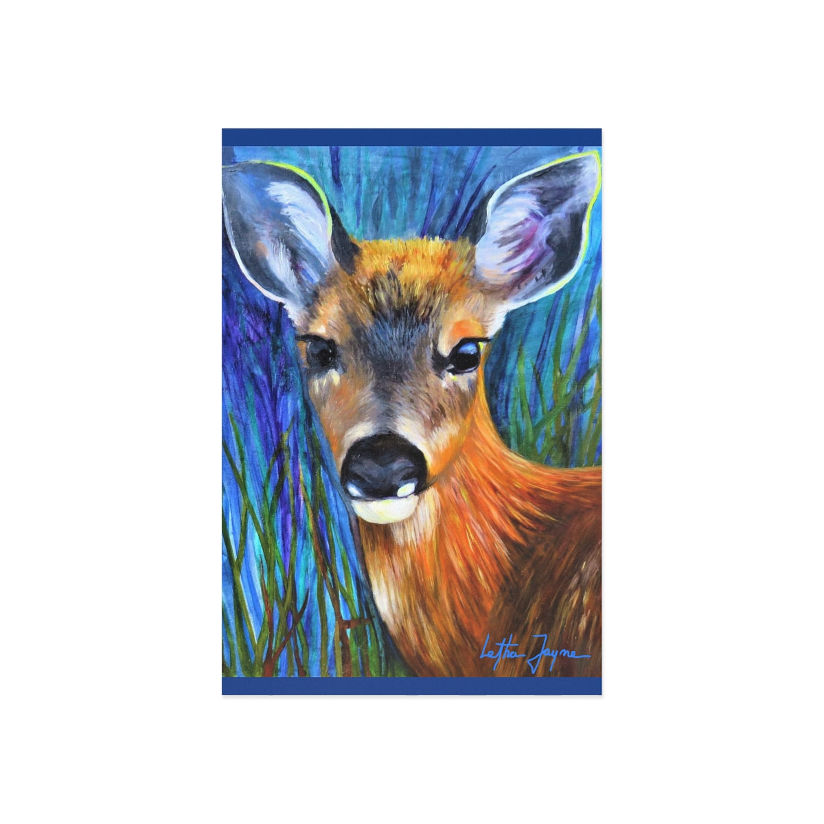 Tip Toe Fine Art Postcard