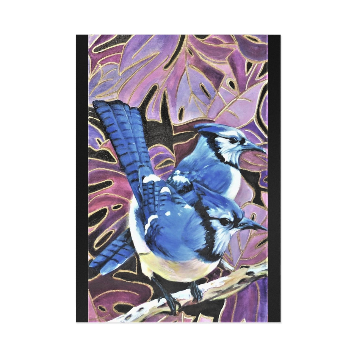 Blue Jays! Fine Art Postcard