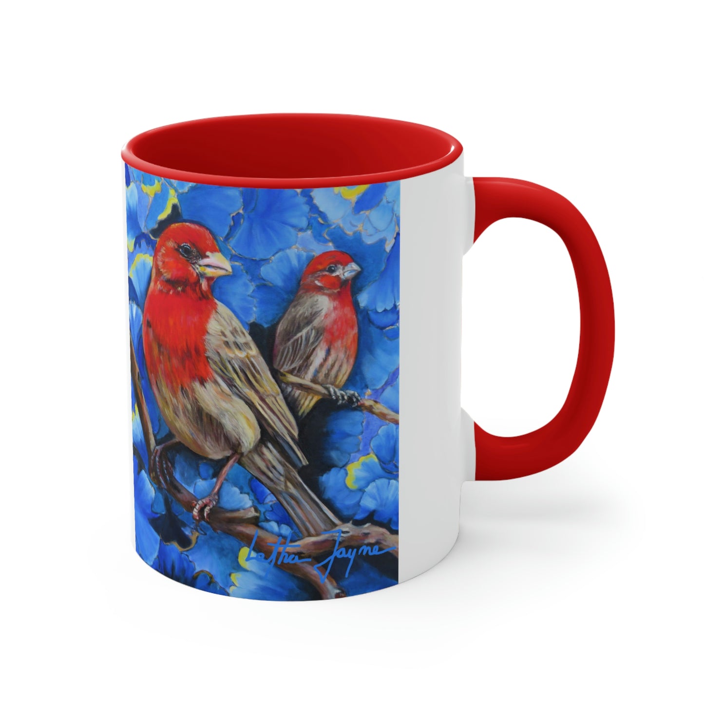 Finches Coffee Mug, 11oz