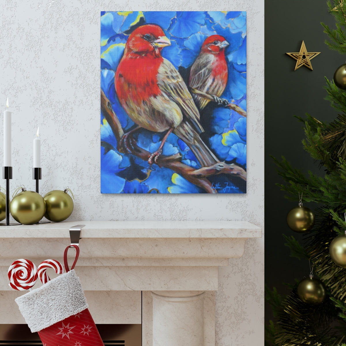 Finches Fine Art Print