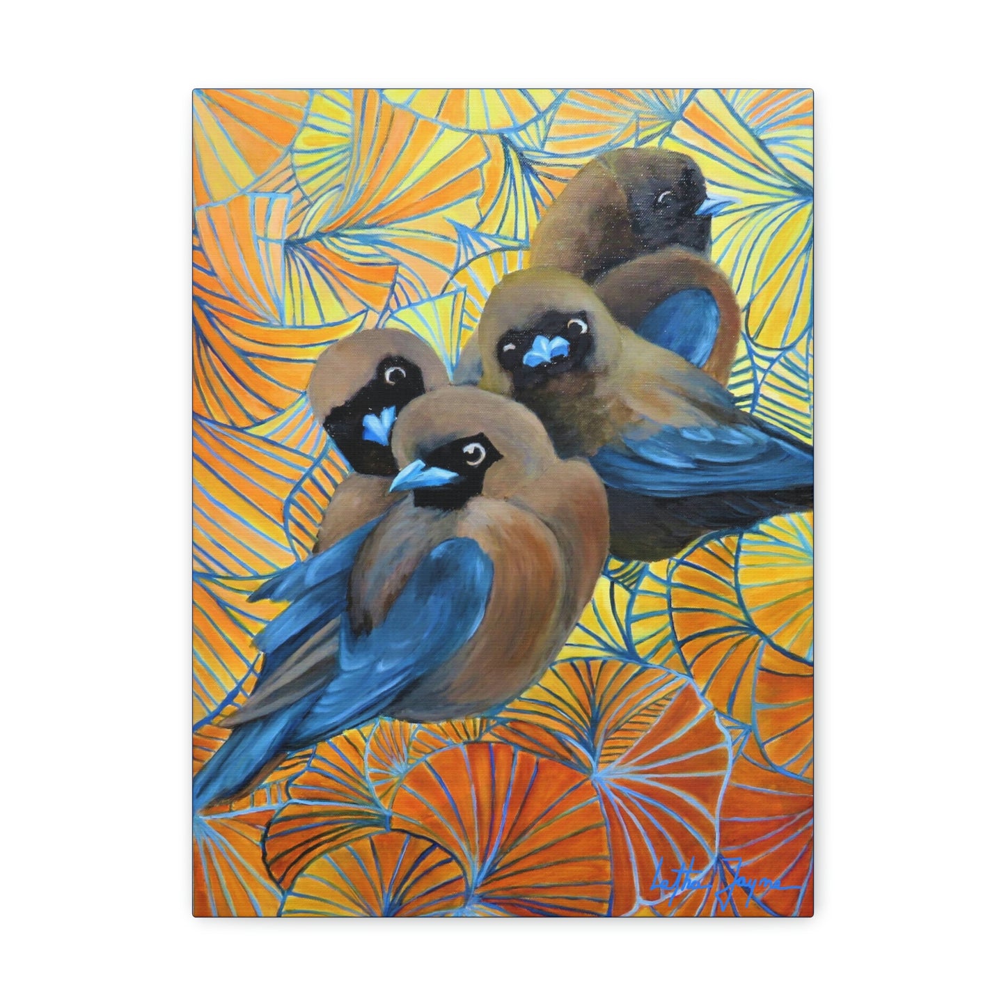 Wood Swallows Fine Art Print