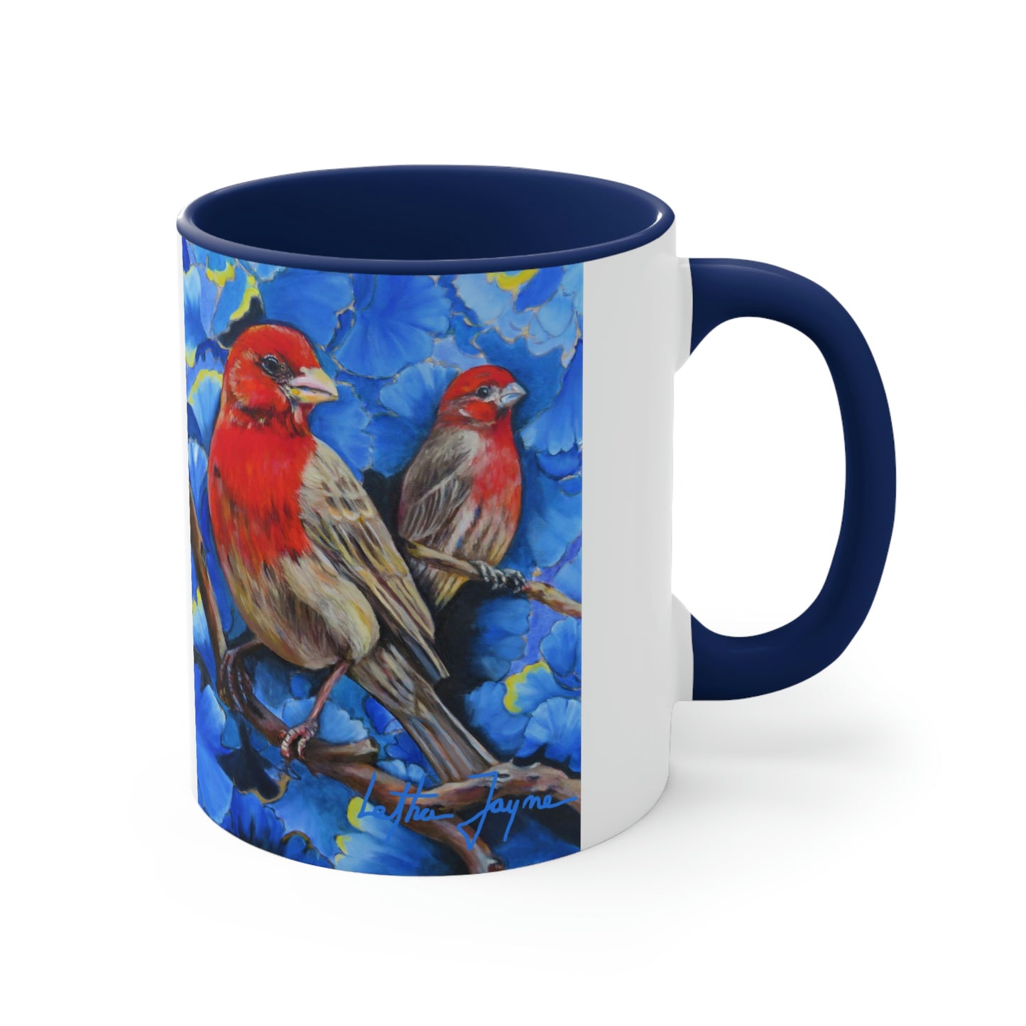 Finches Coffee Mug, 11oz