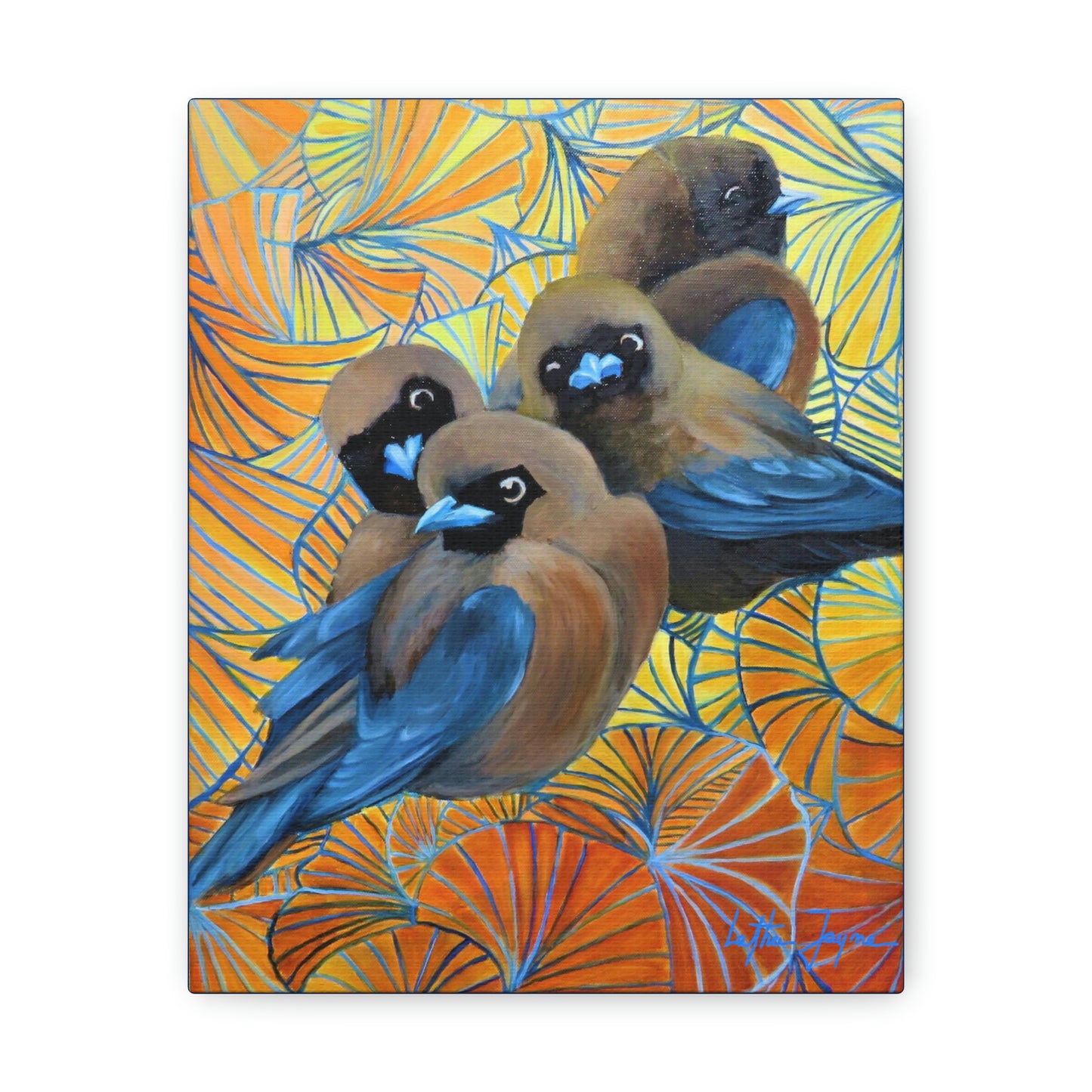 Wood Swallows Fine Art Print