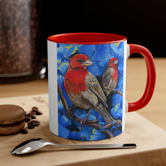 Finches Coffee Mug, 11oz